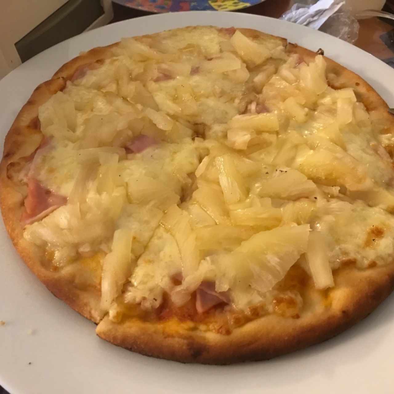 pizza hawaiana