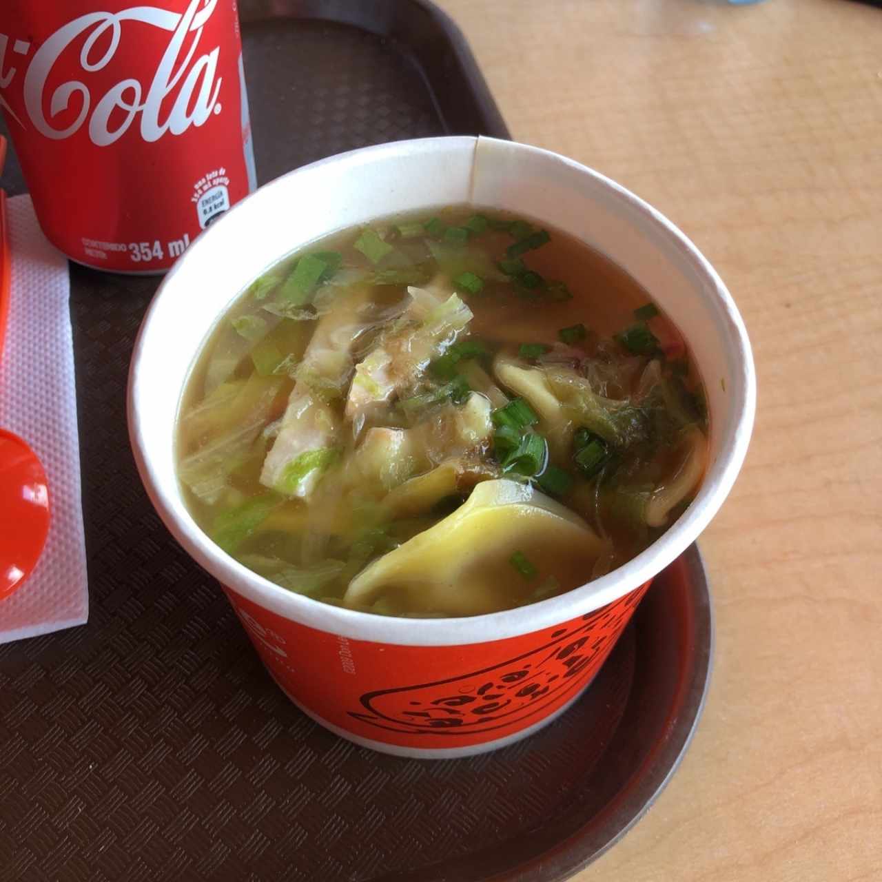 sopa de wanton