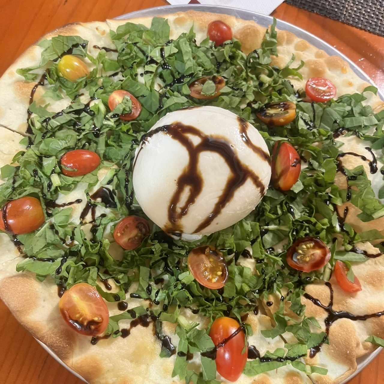 Entradas - Focaccia con Burrata