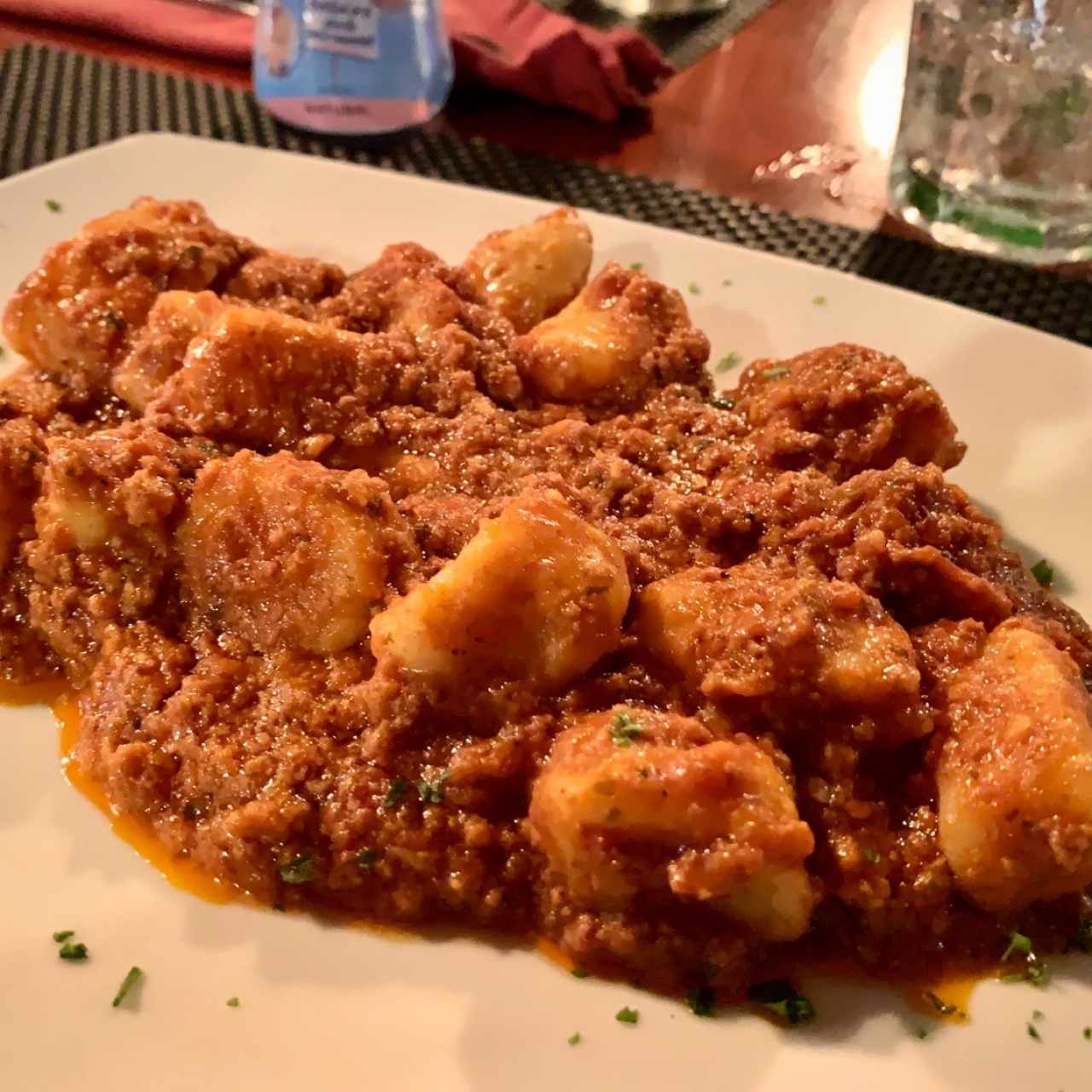 Gnocci Bolognesa