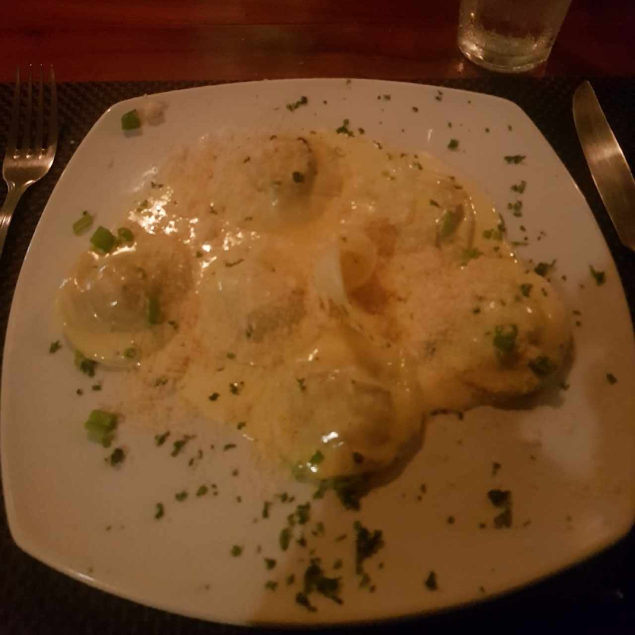 Raviolis de Castaña