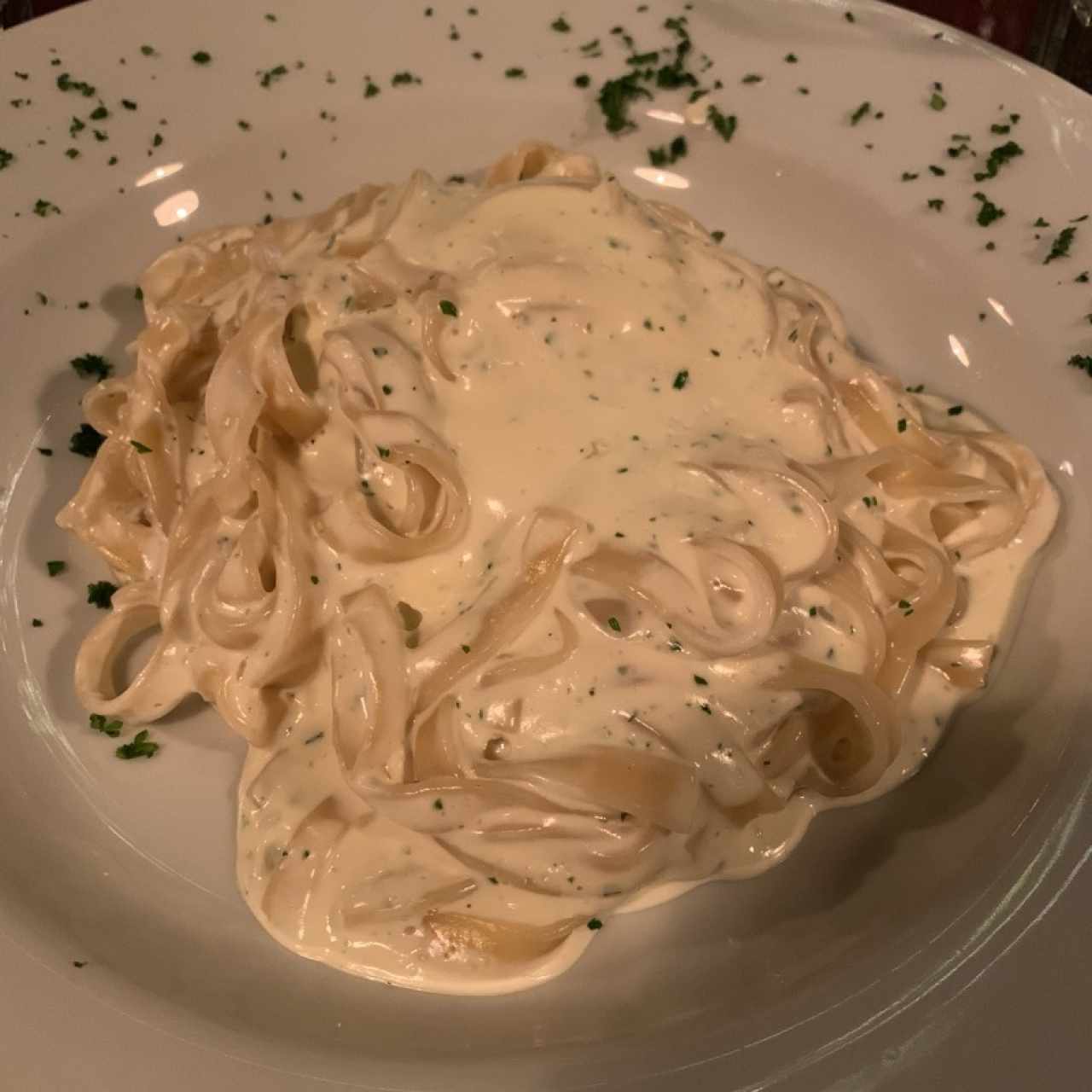 fettuccine alfredo