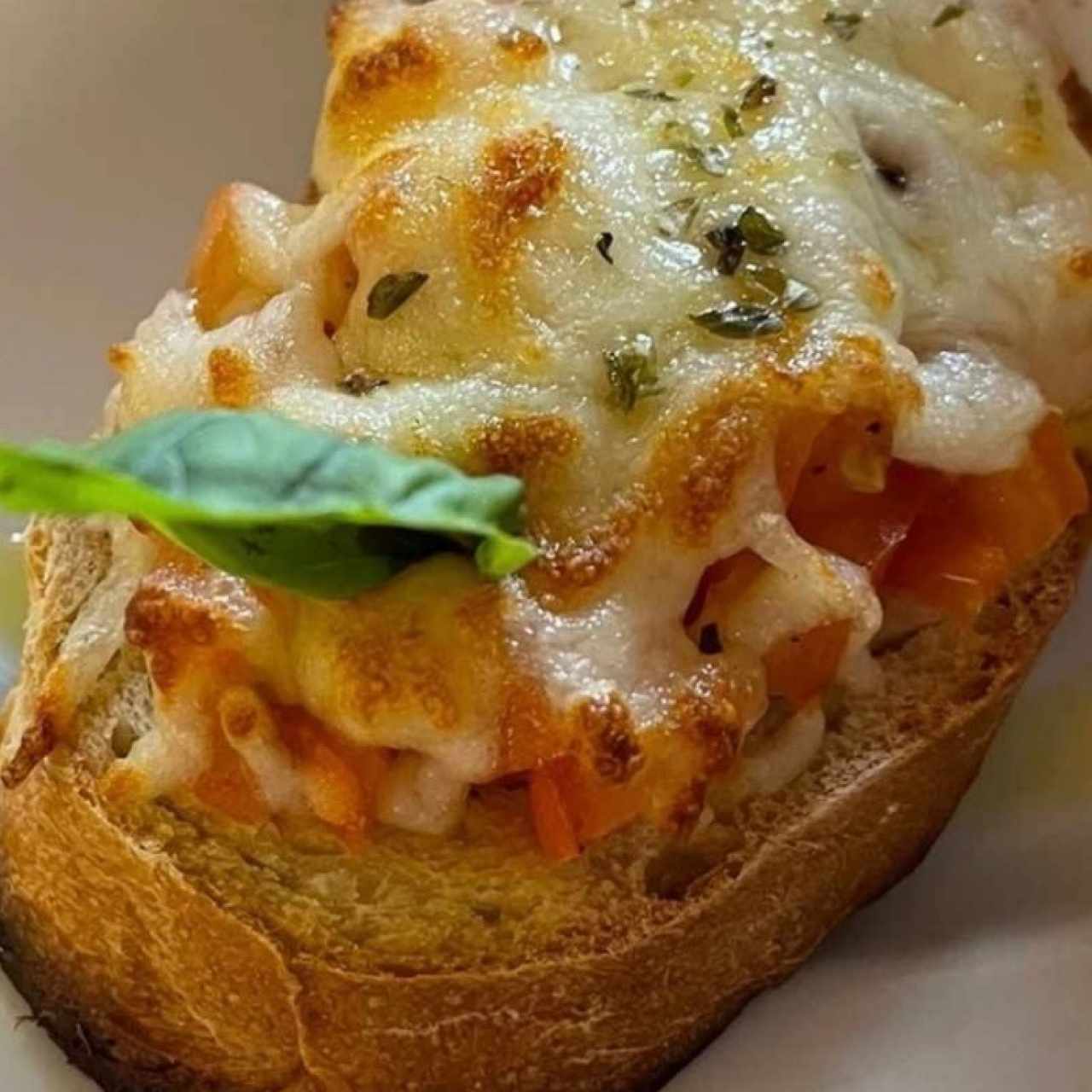 Bruschetta/Crostino pomodoro e mozzarella