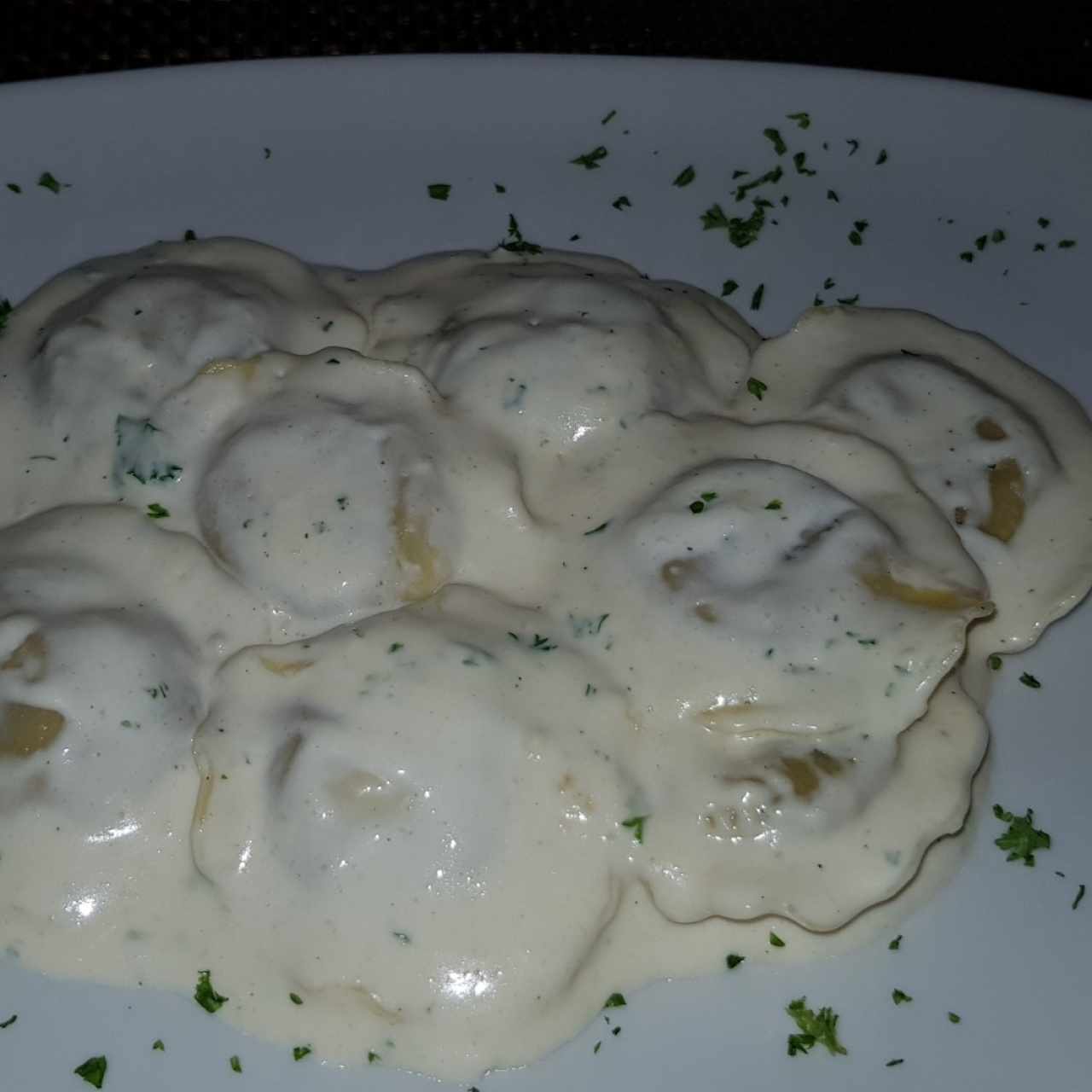 Ravioli Con Espinaca