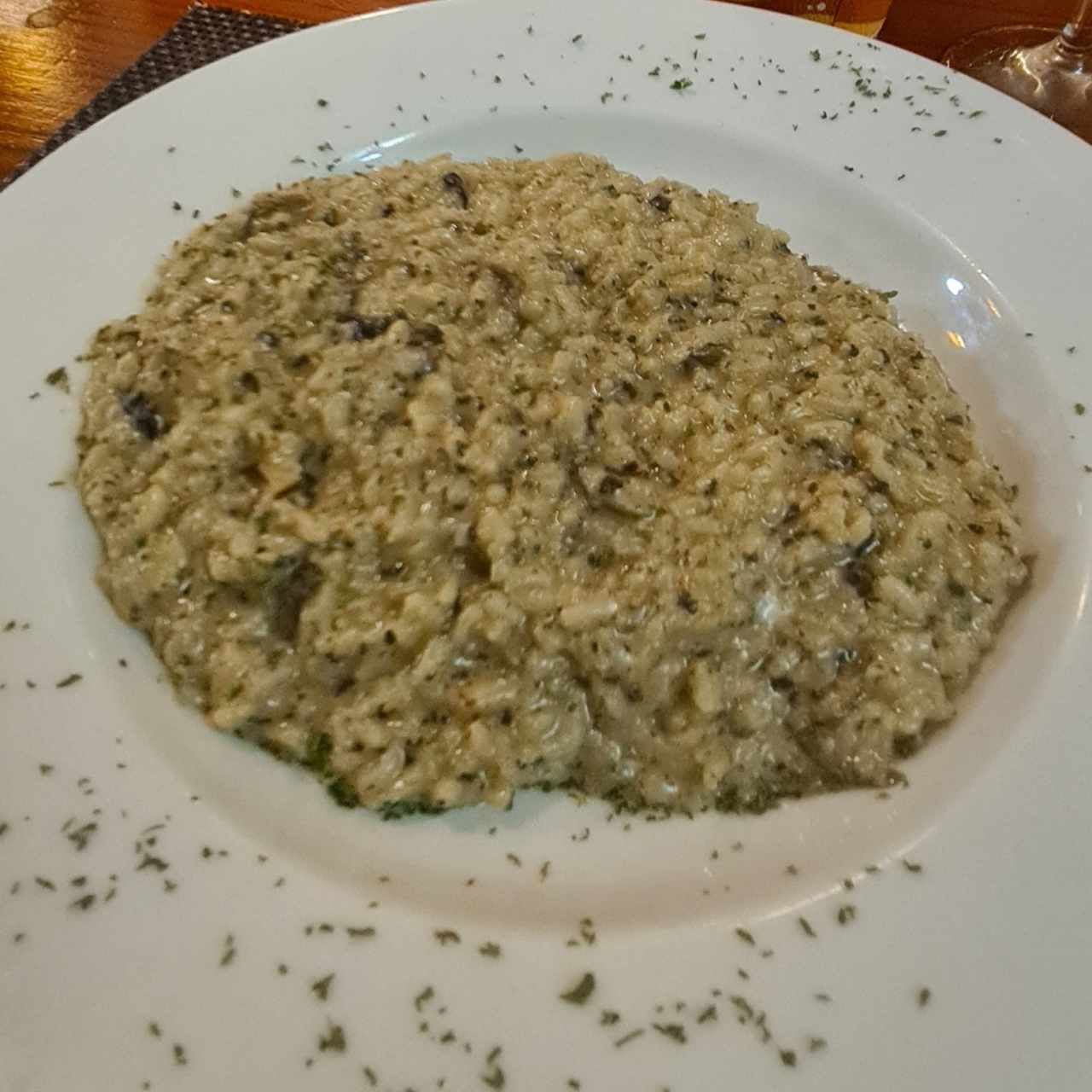 RISOTTO DE HONGOS