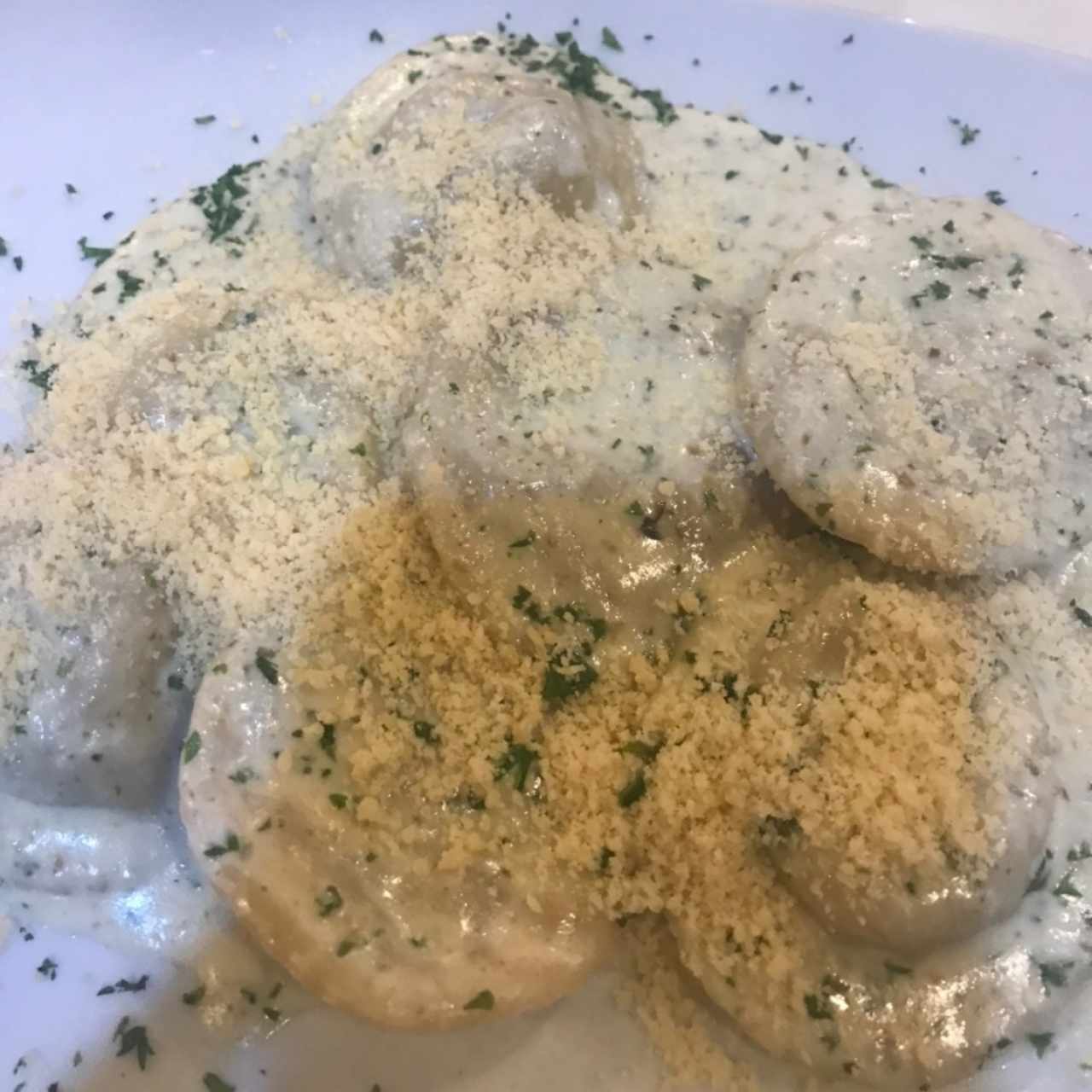 ravioli hongos