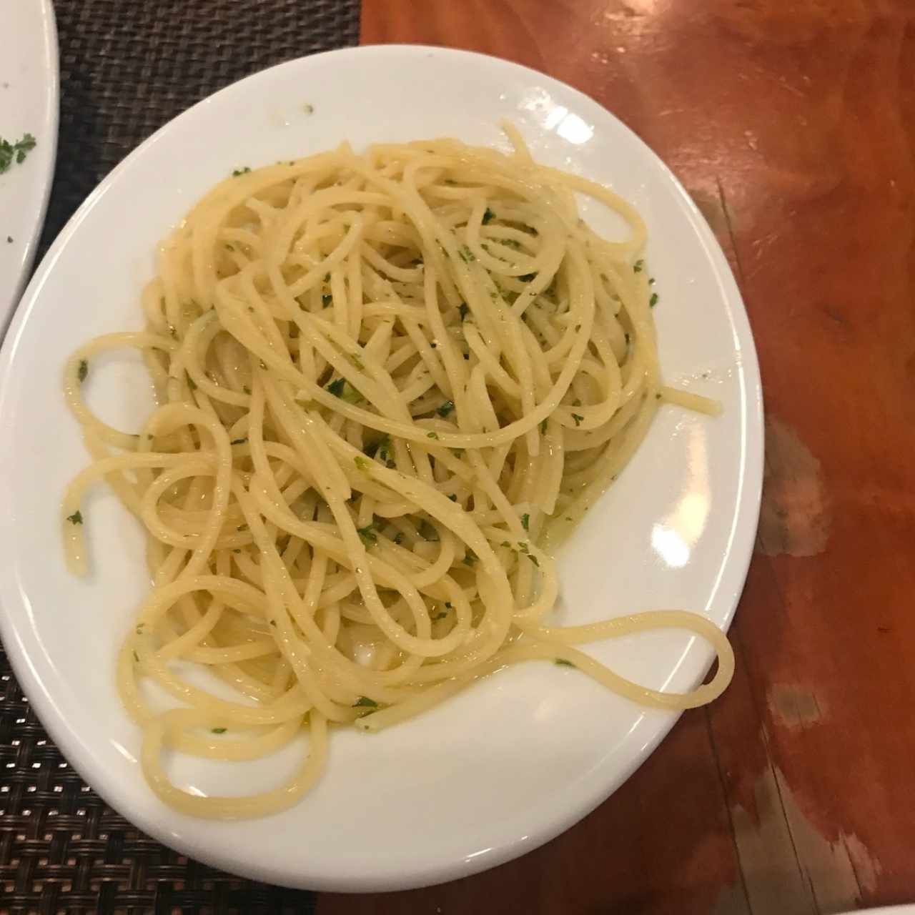 pasta al olio