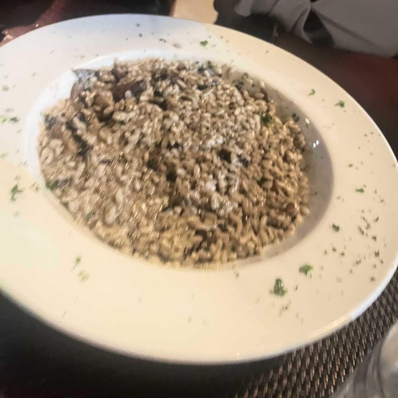 Risotto de hongos 