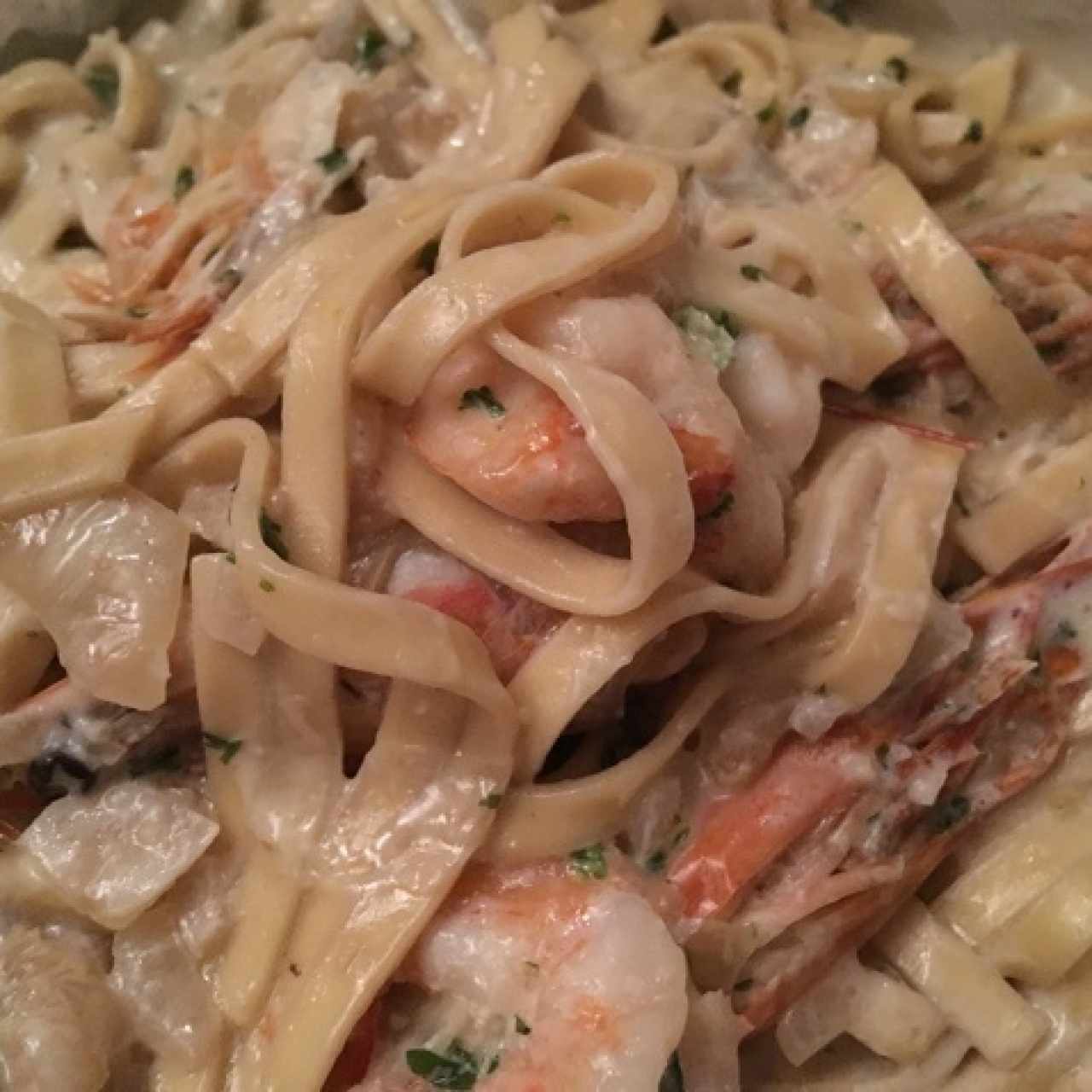 Pasta con mariscos