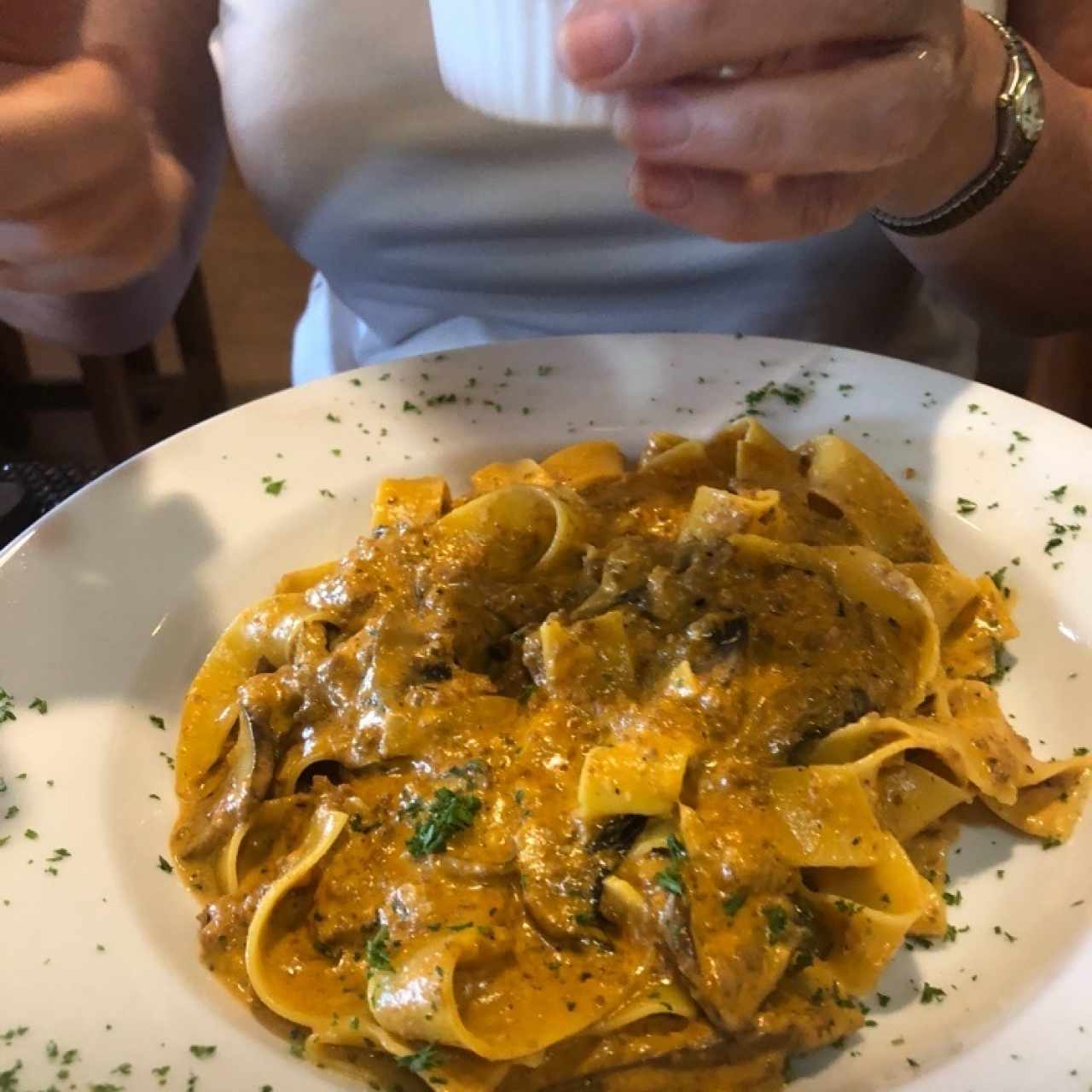 papardelle boscaiola