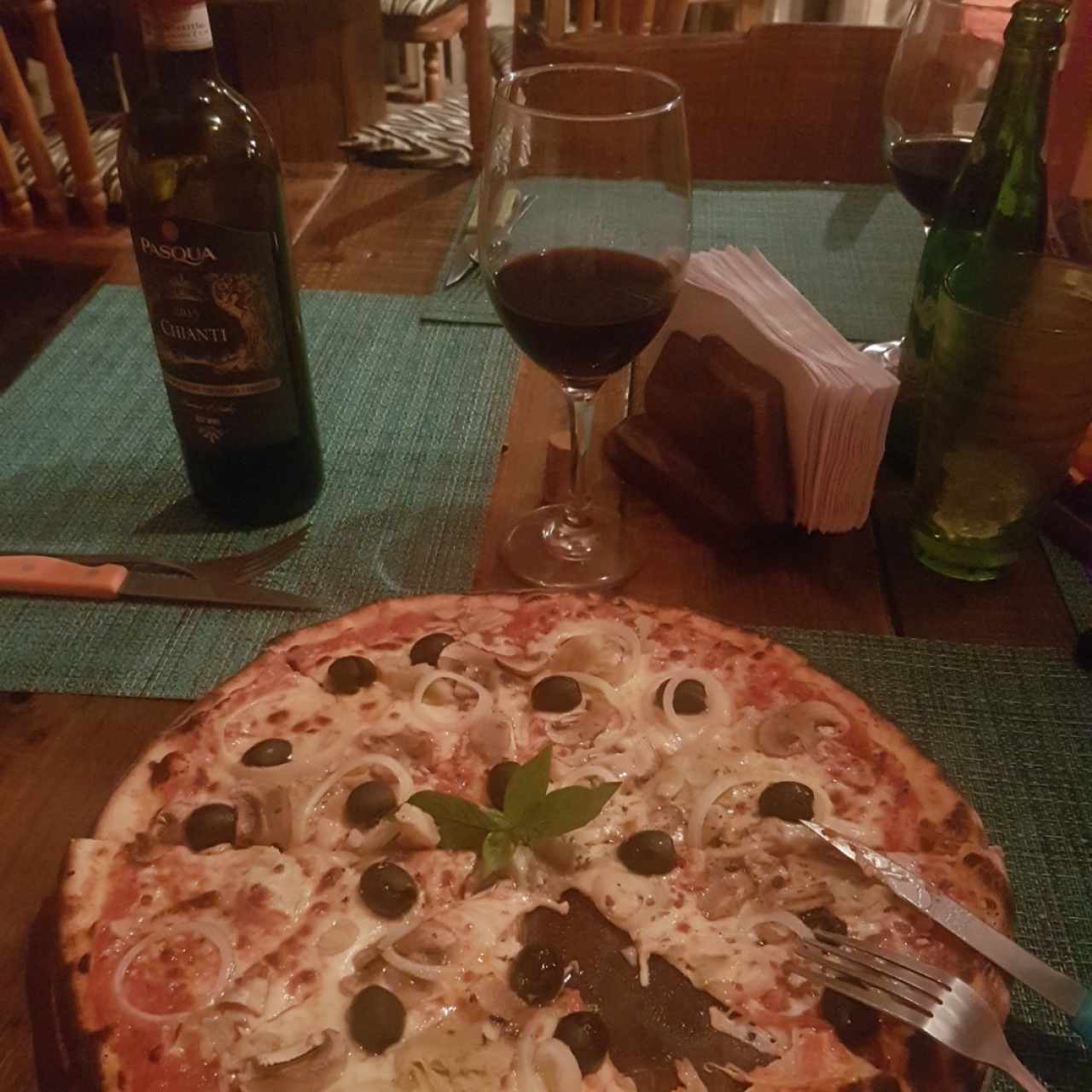 Pizza vegetariana 