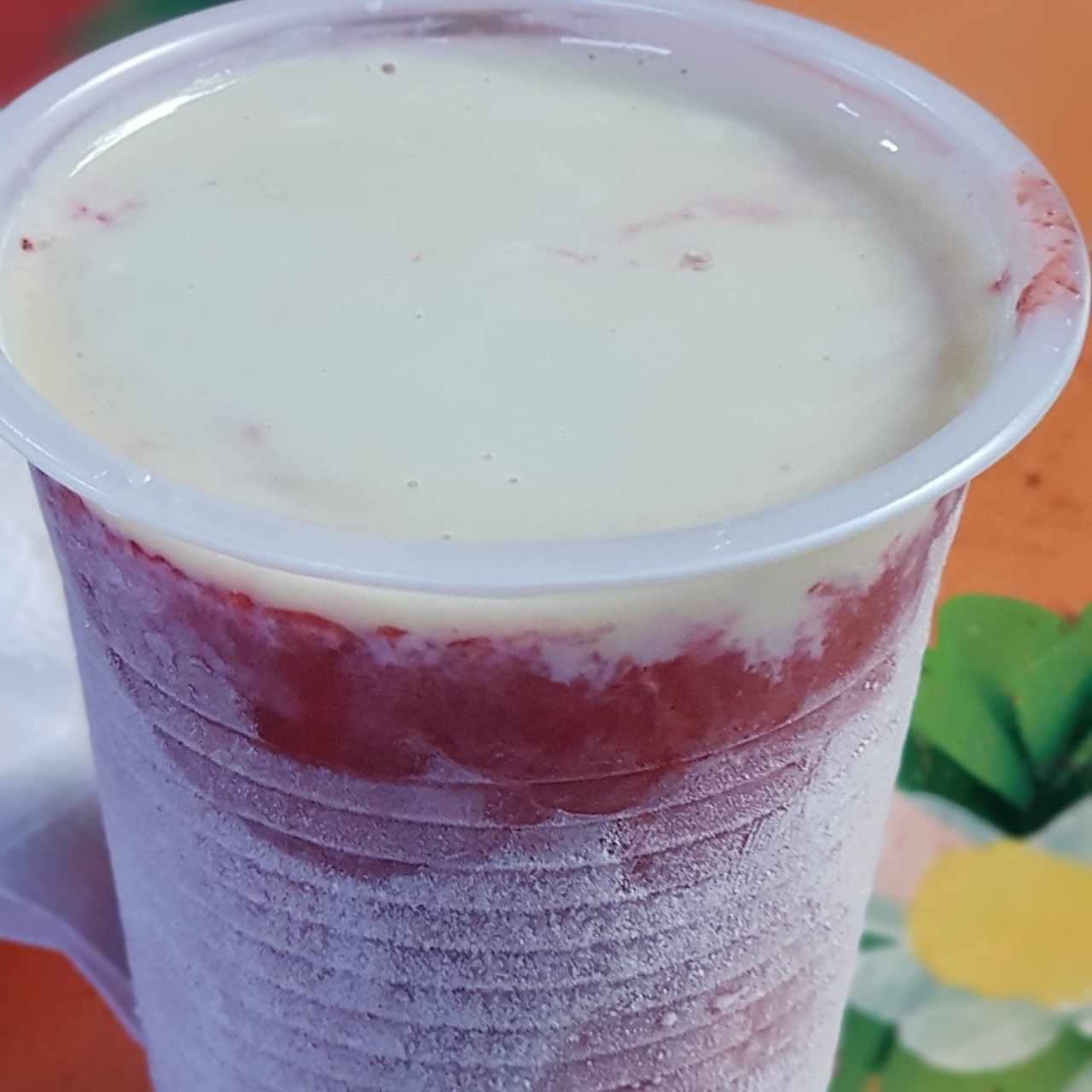 duro de fresa con leche C 