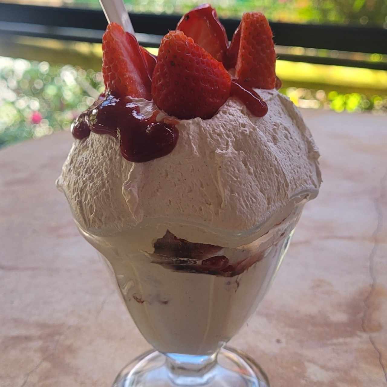 Menú - Fresas con Crema