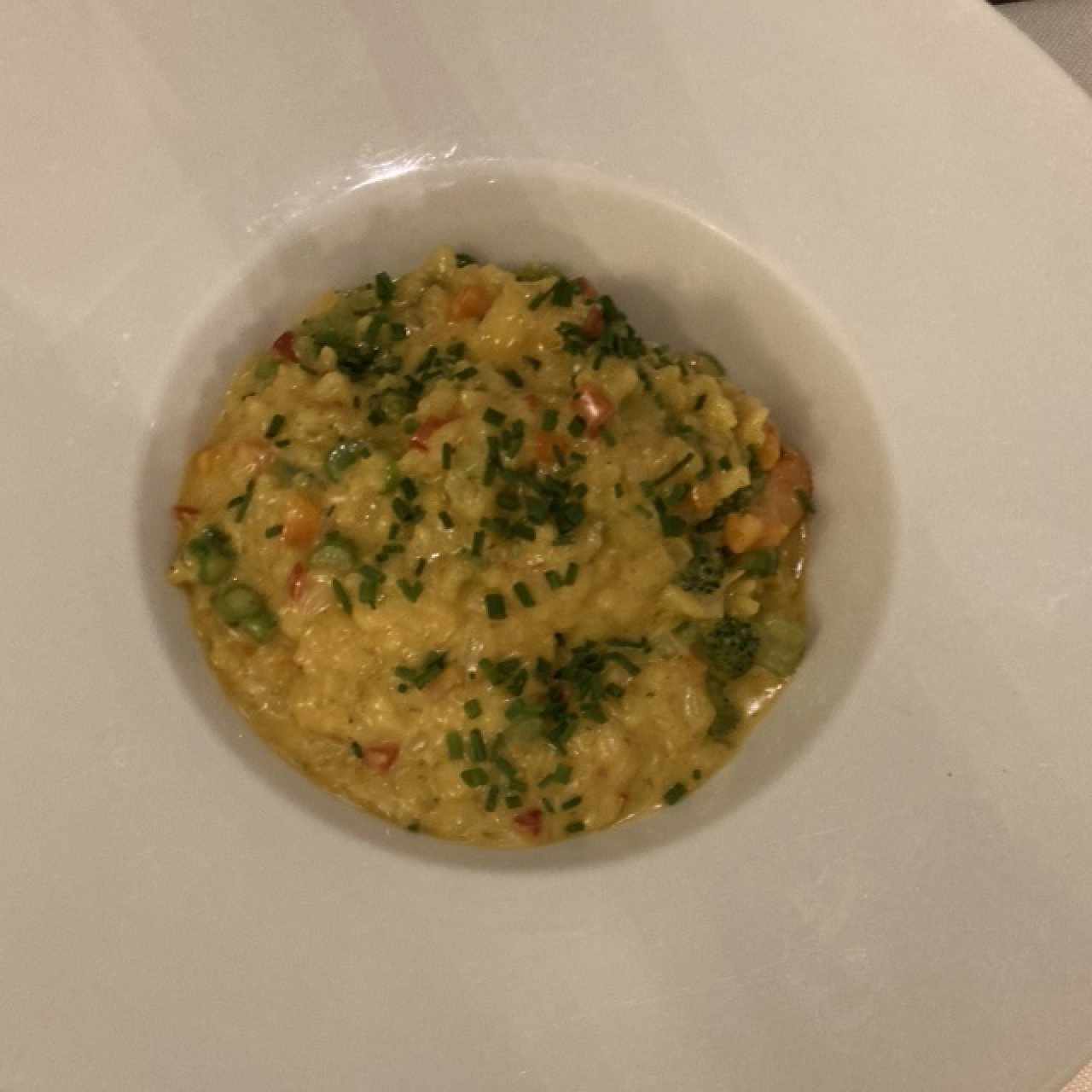 Risotto de langostinos 