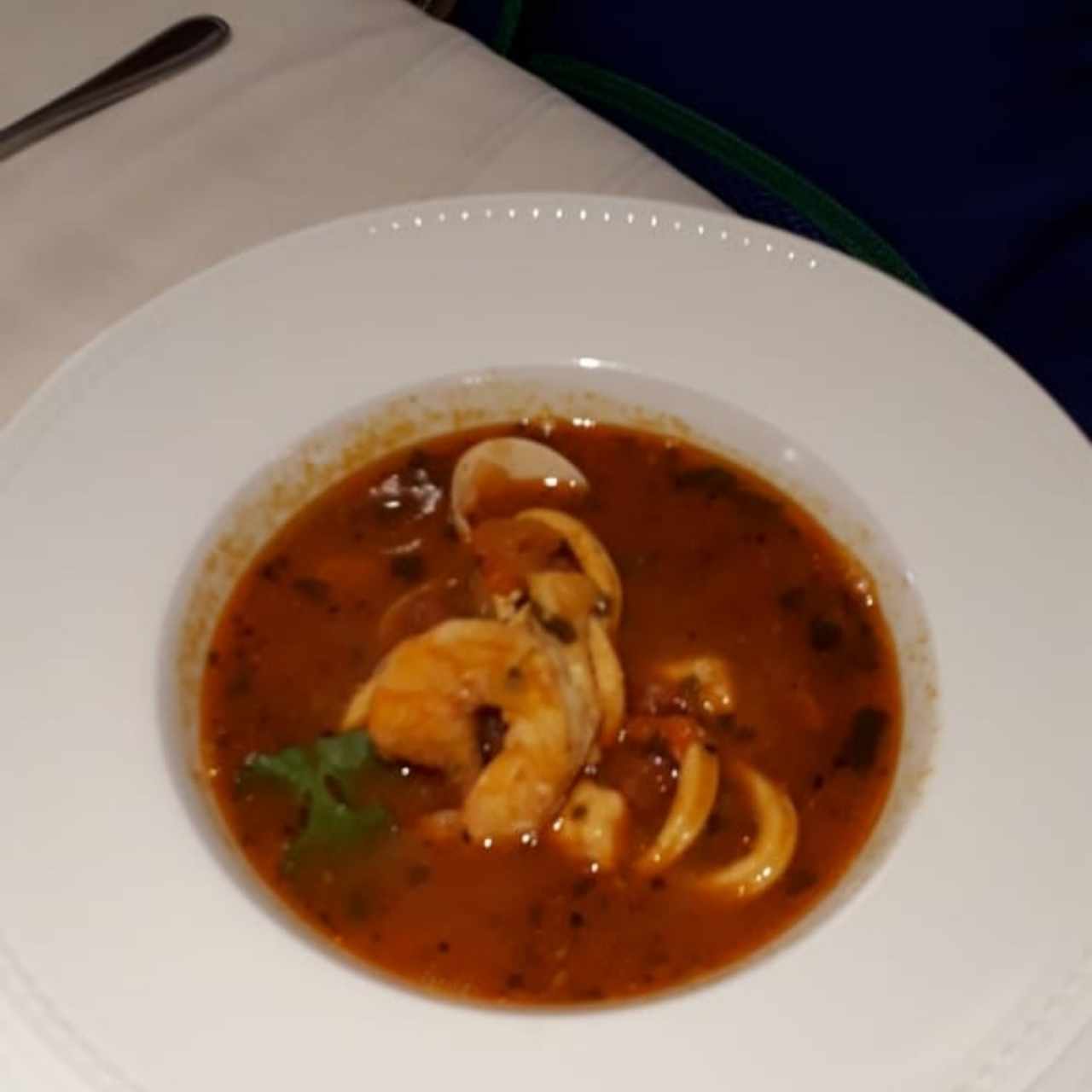 sopa de mariscos