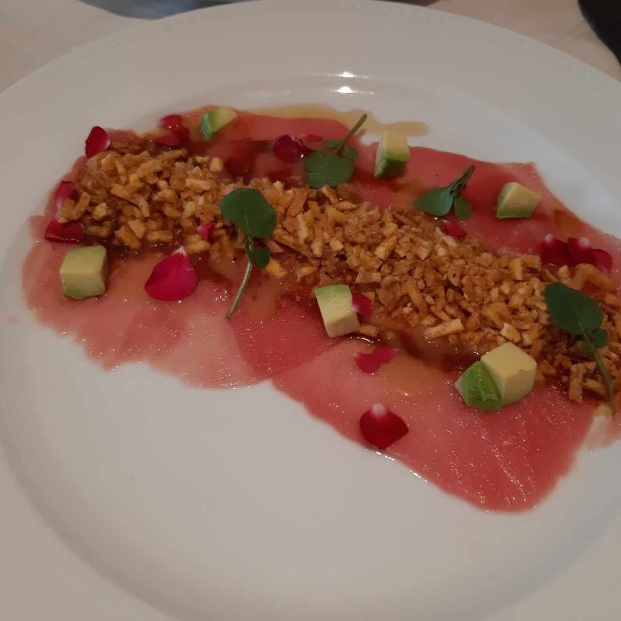 Tiradito de Atun 