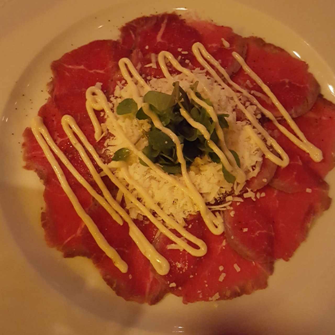 Carpaccio de Res