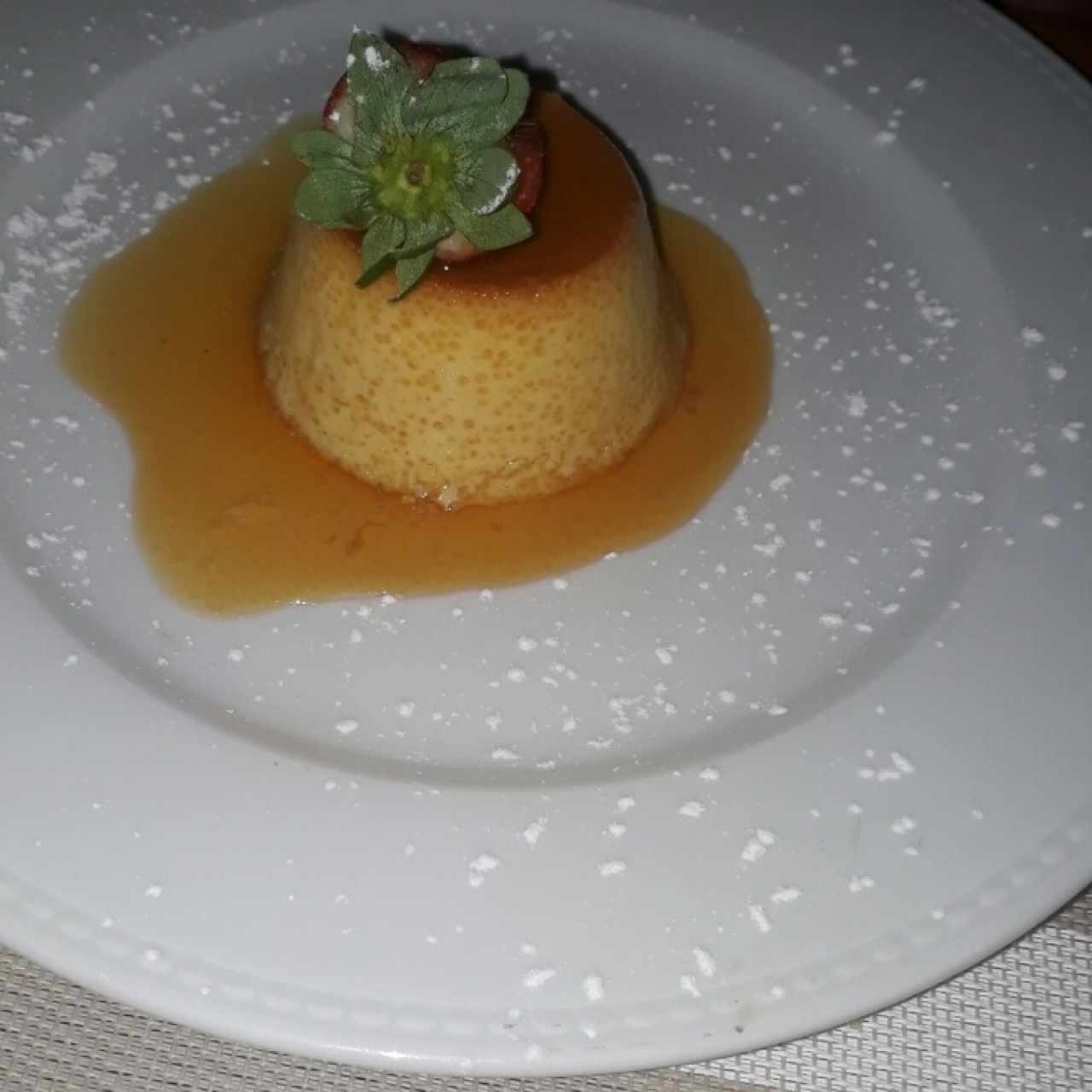 Flan de Naranjilla