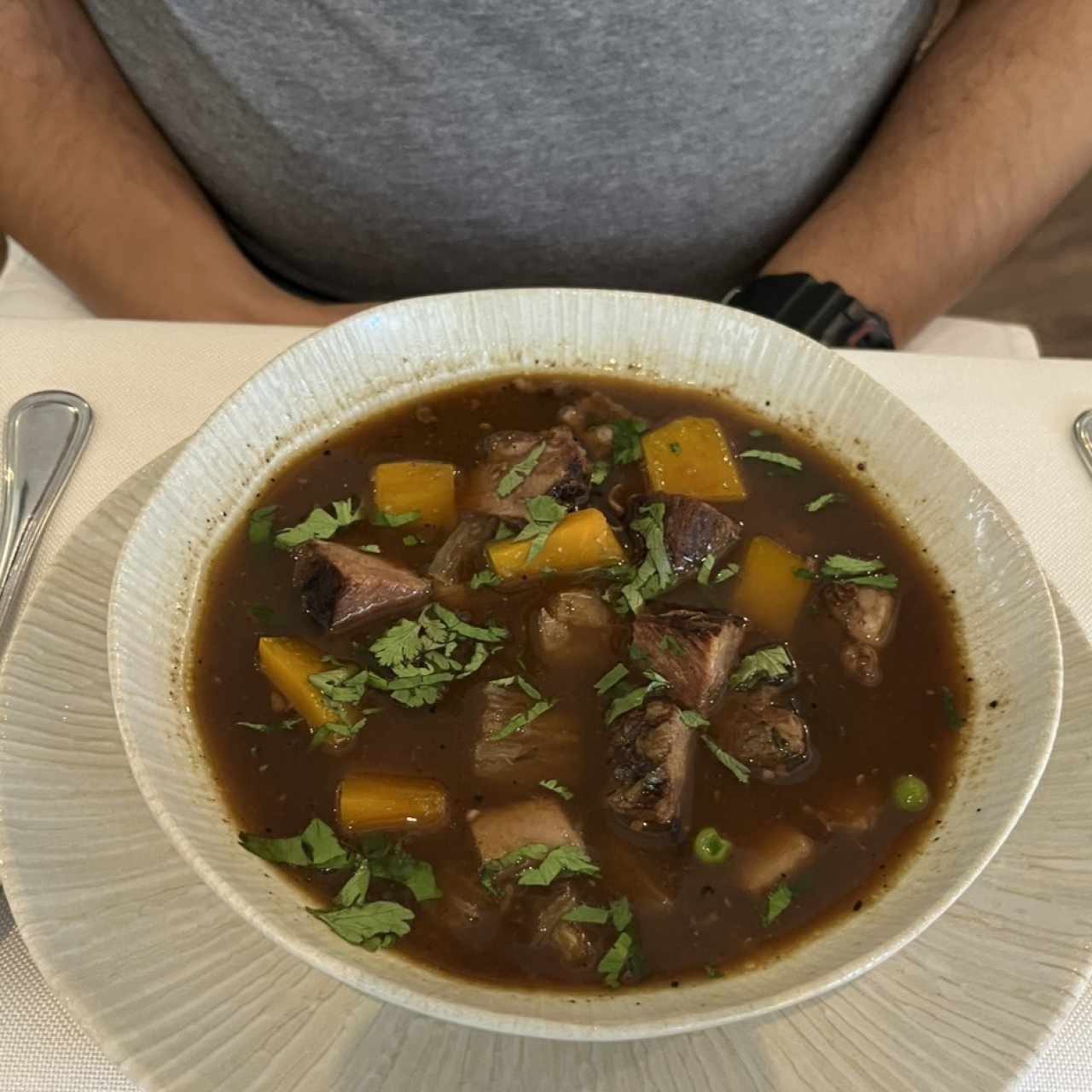 Sopa de Ribeyes