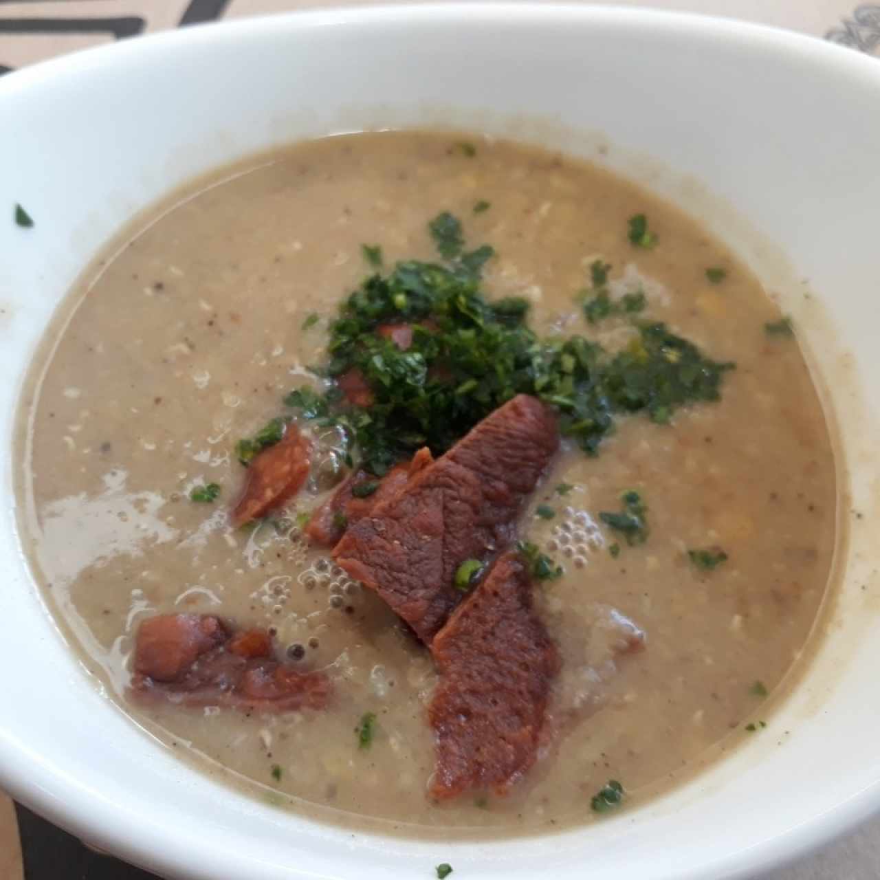 Sopa de lenteja