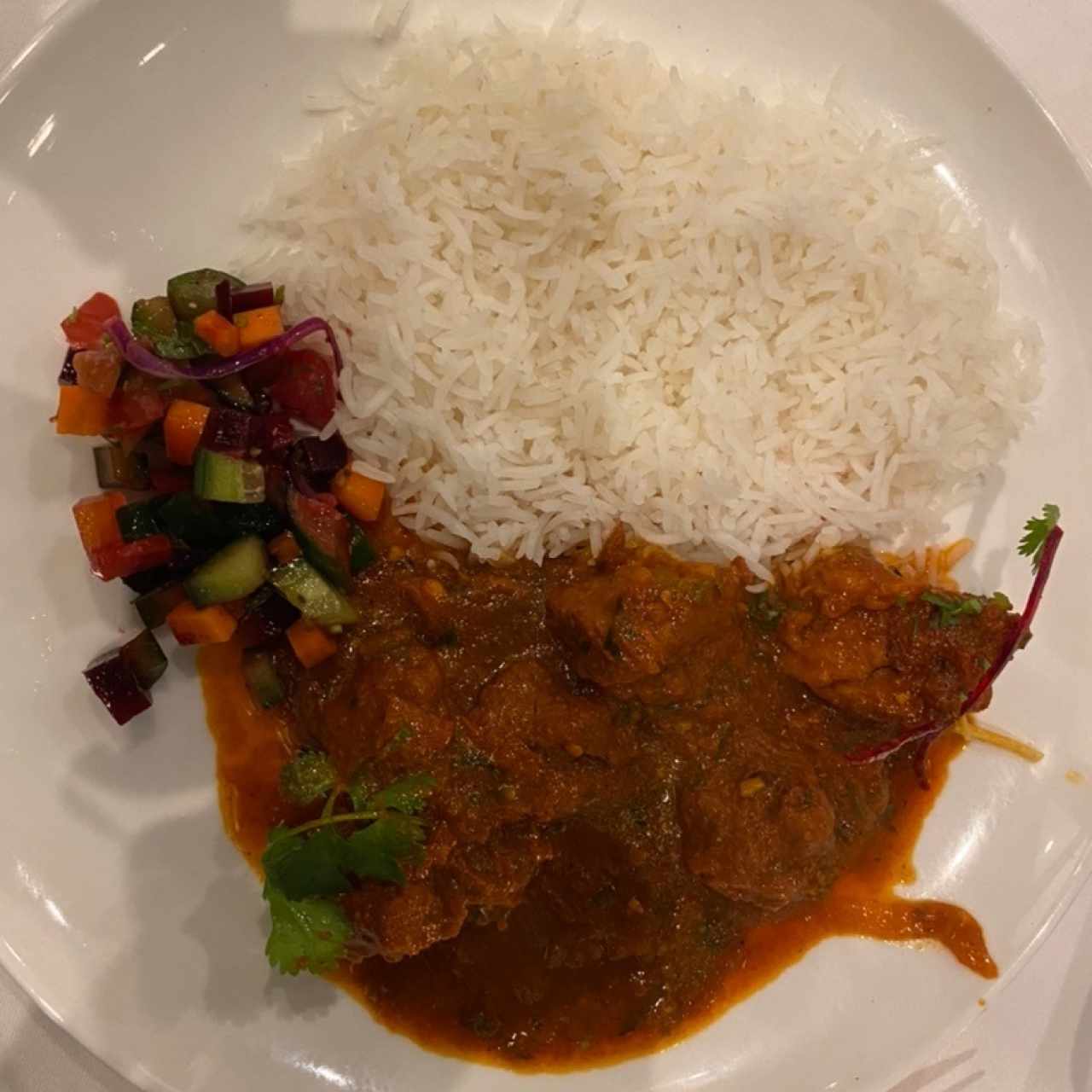  MUTTON ROGAN JOSH, ARROZ BASMATI 