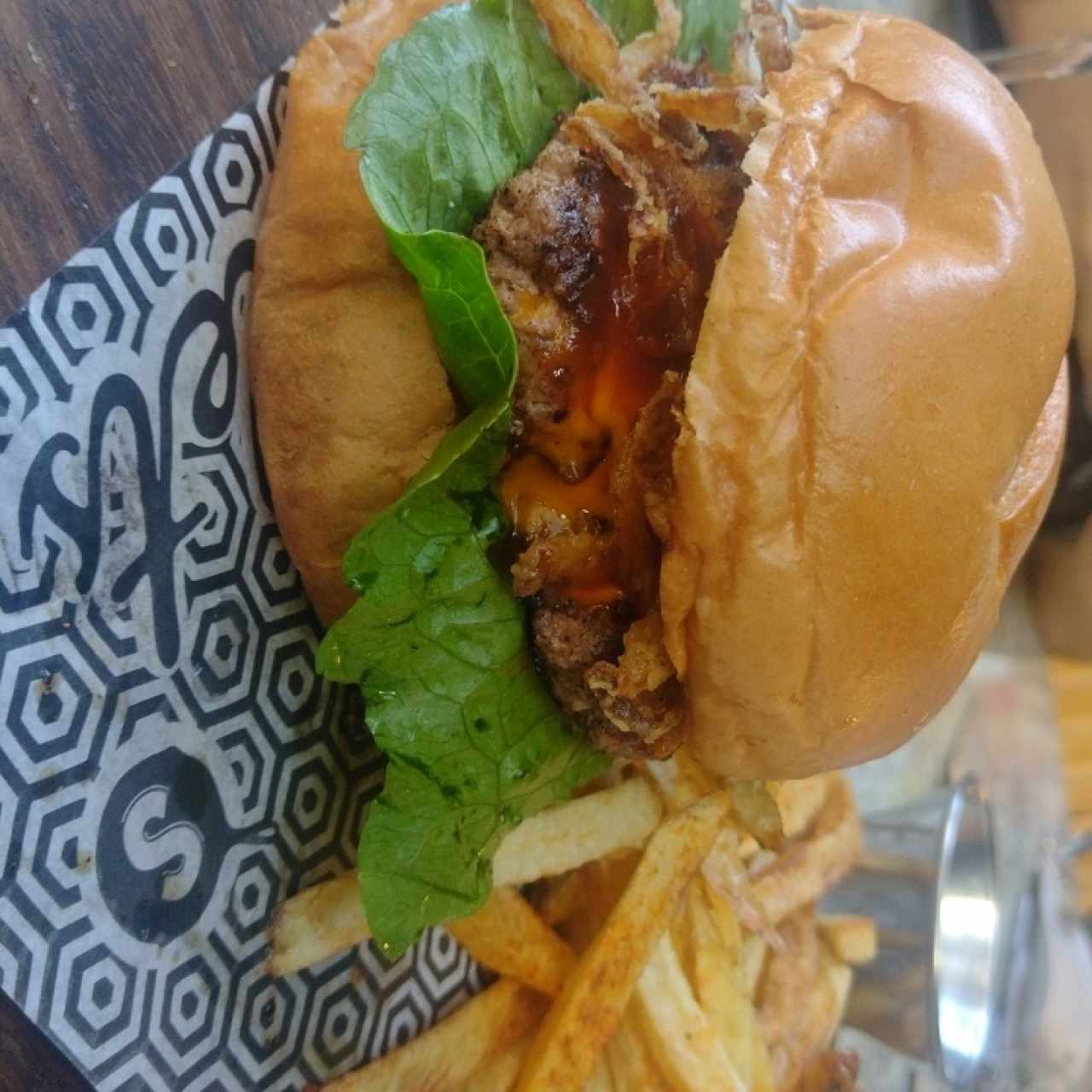 BBQ burger