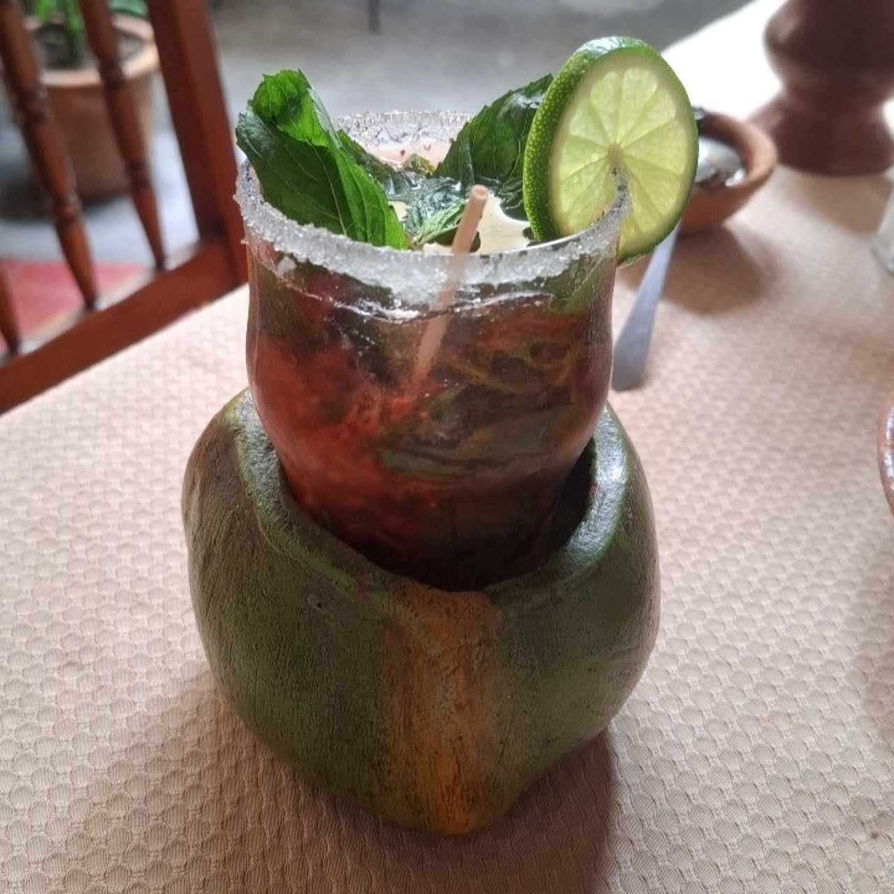 mojito de fresa