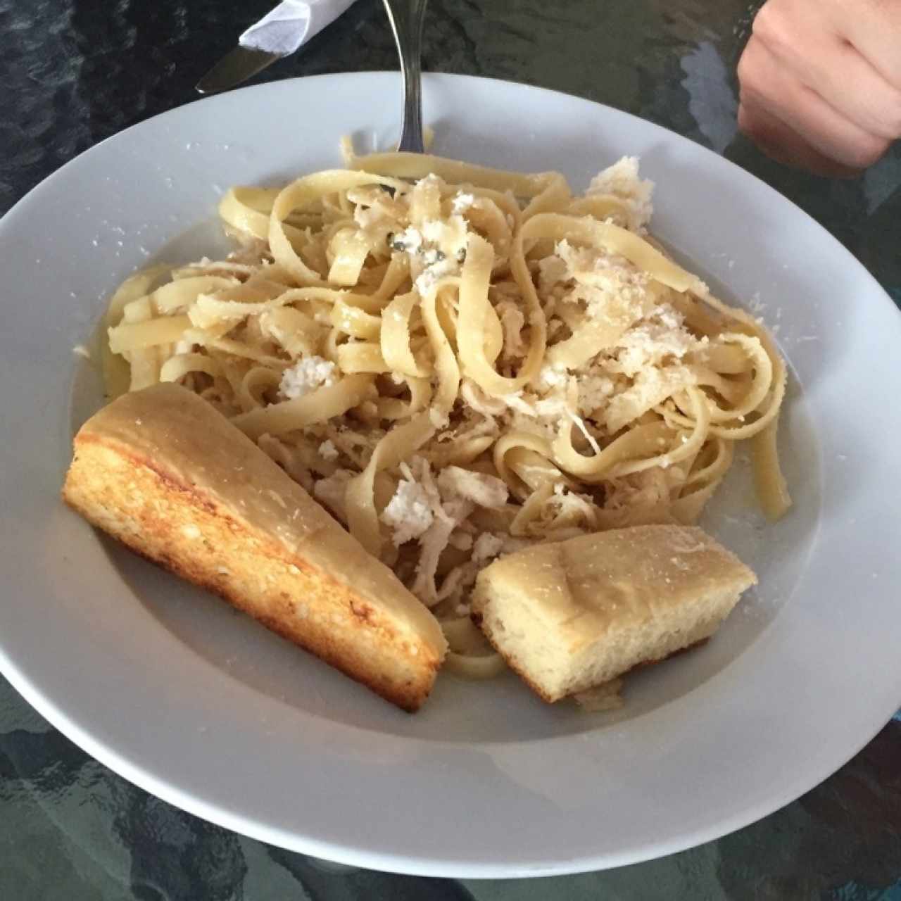 Fetuccini al oglio Madness