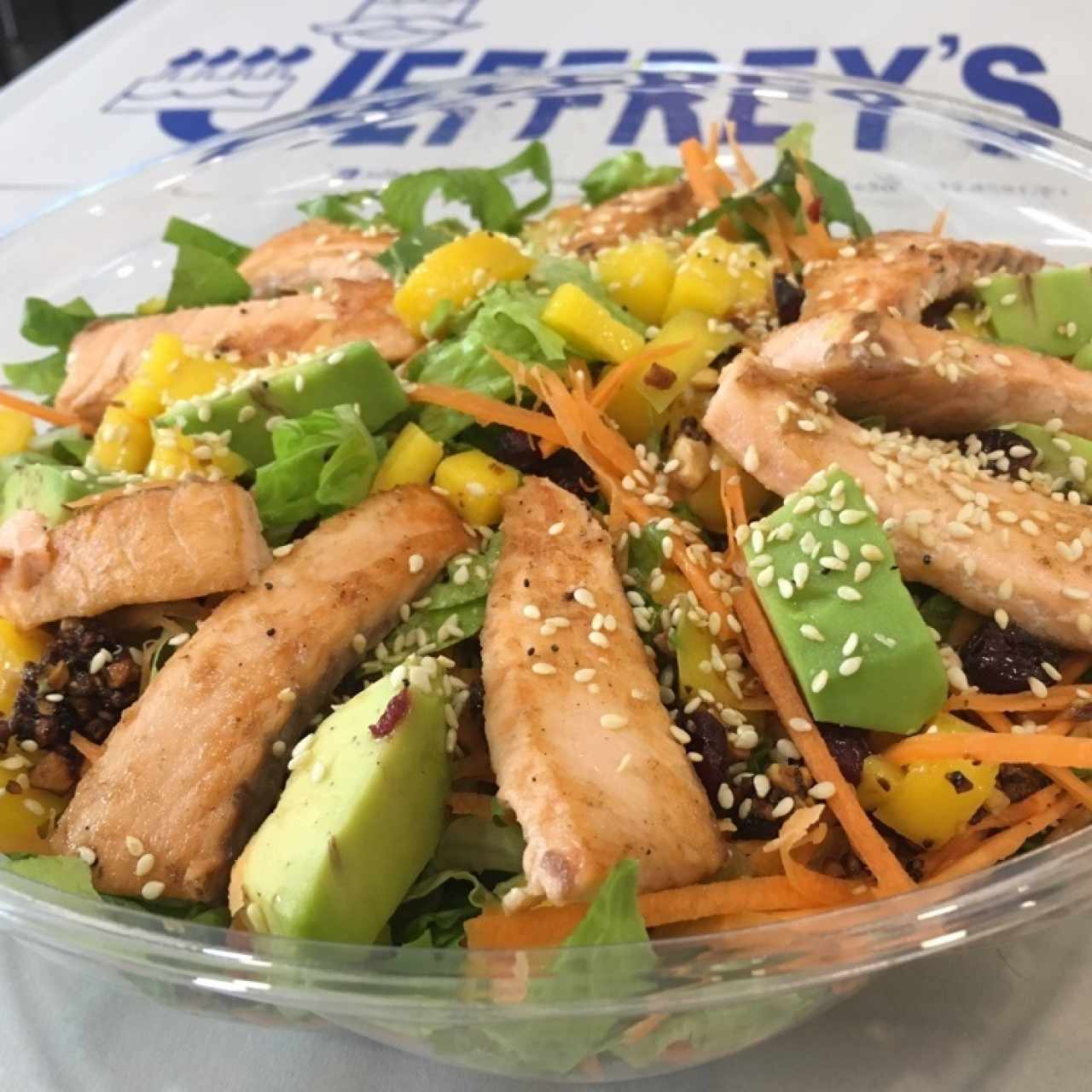 Ike Salad (Salmon)