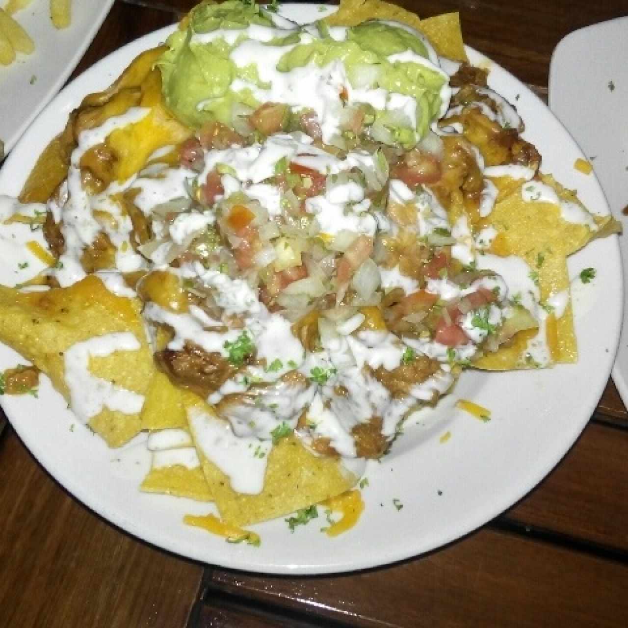 Entradas - Pulled Pork Nachos