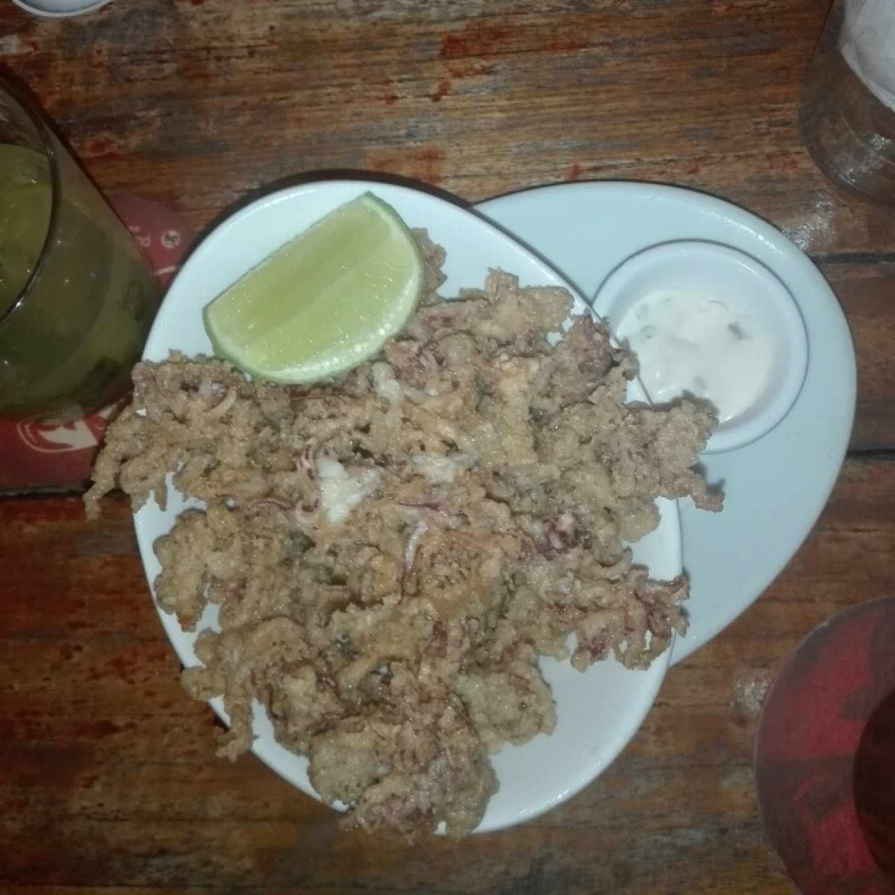 arañitas con salsa tratará