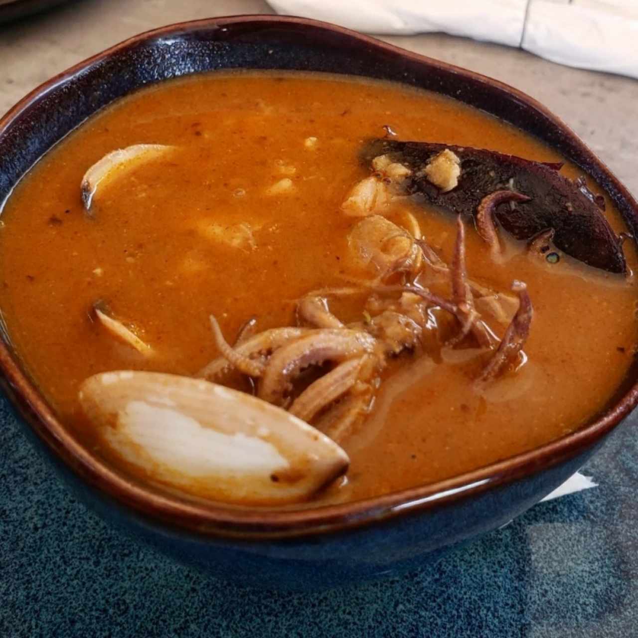 Sopa de mariscos