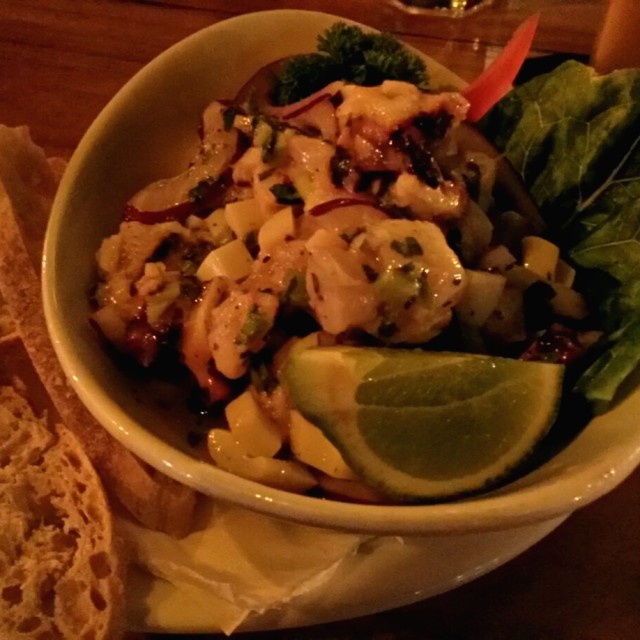 Ceviche de combinación 