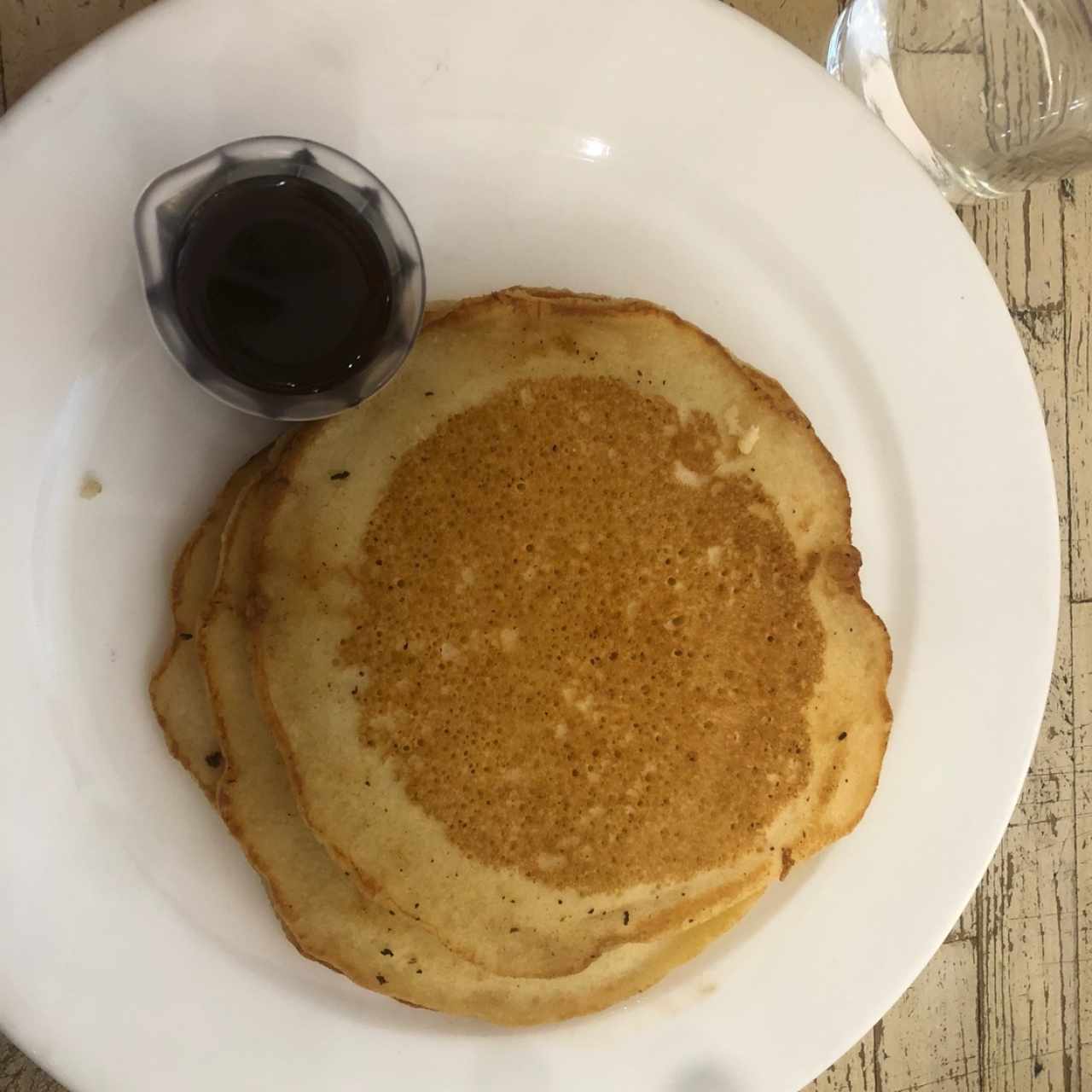 pancakes con sirope