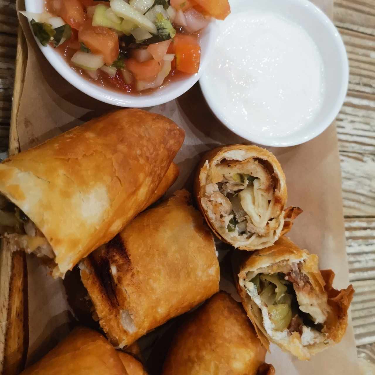 taquitos de pollo