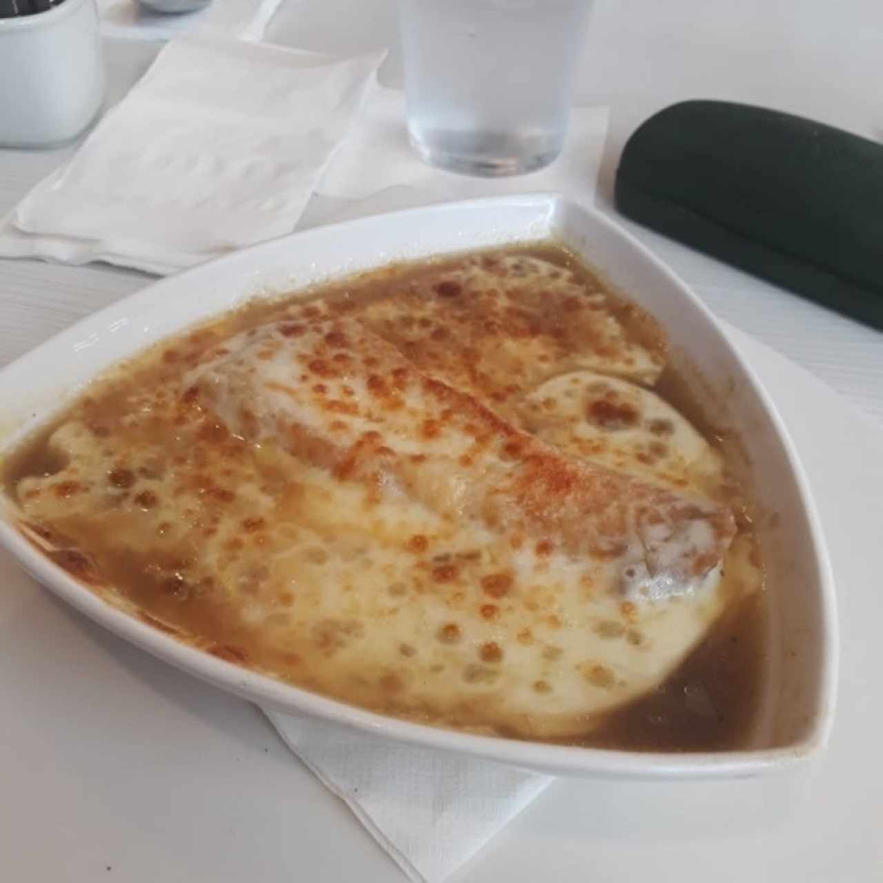 sopa de cebolla