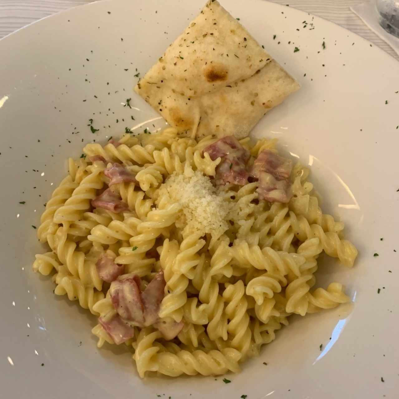 Pasta carbonara