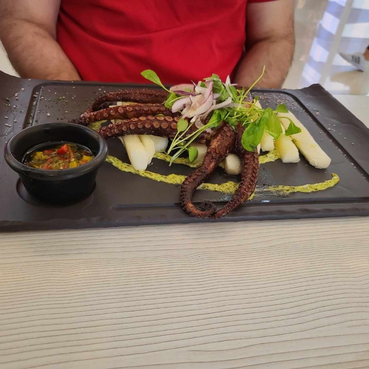 Pulpo a la parrilla