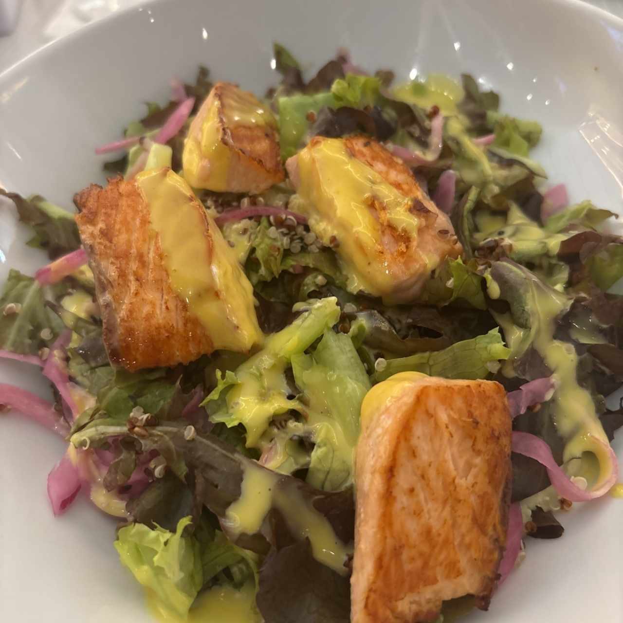 Ensalada de salmon