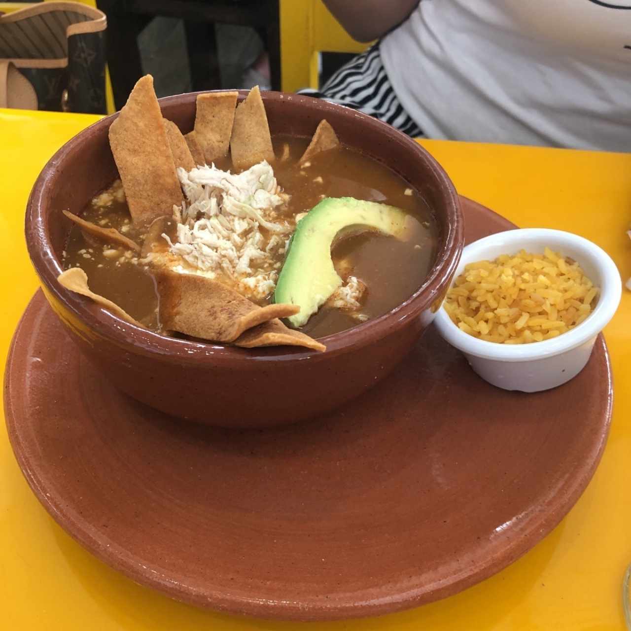 sopa de tortilla