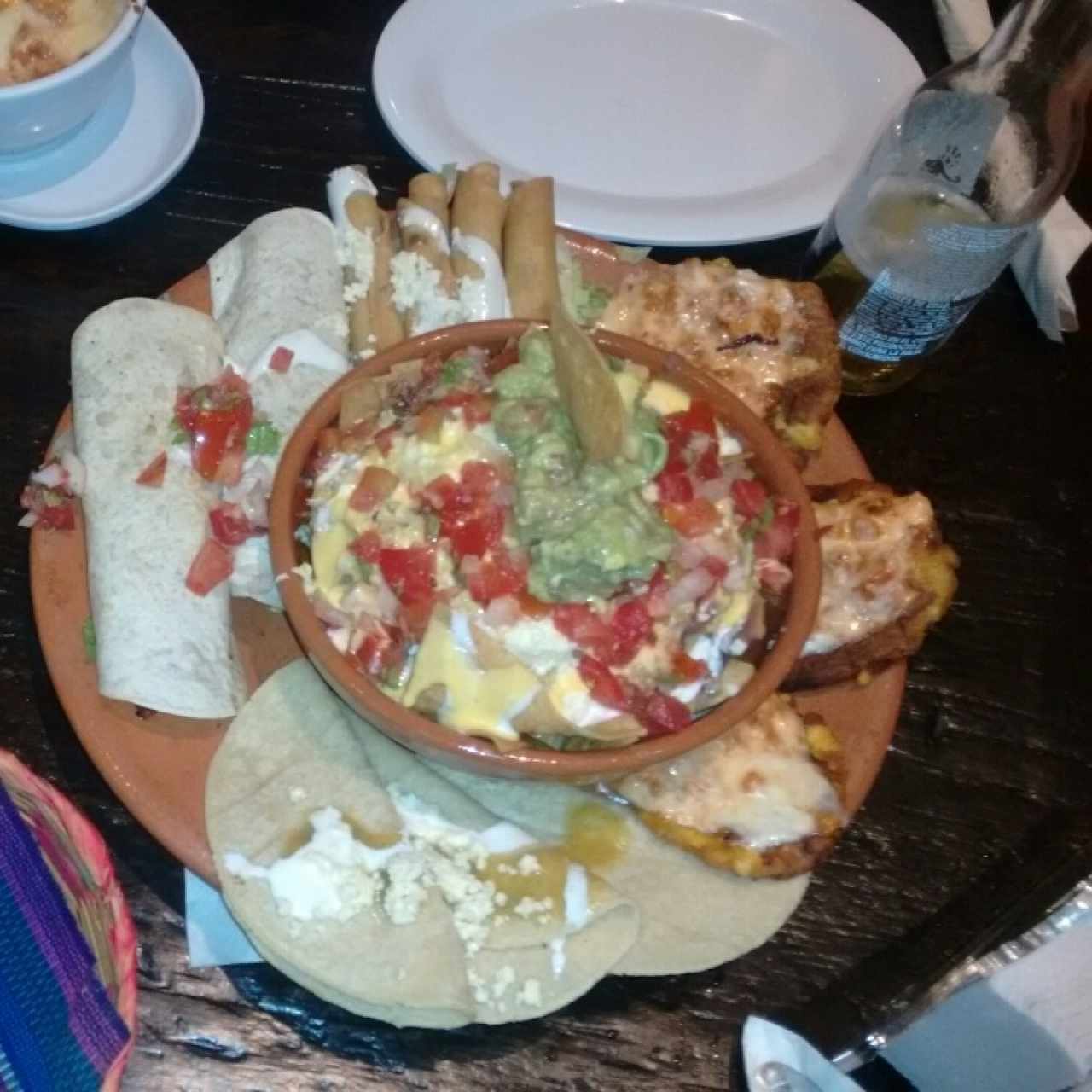 Bandeja de fajitas