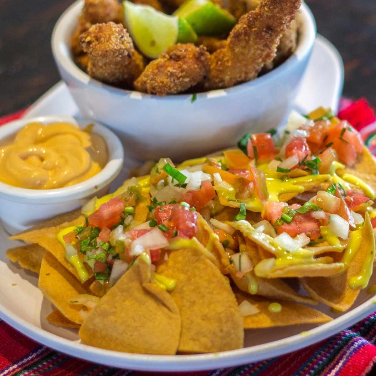 fish and nachos 