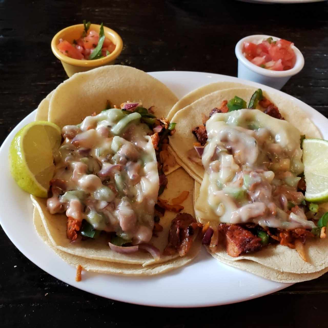 4 tacos al pastor