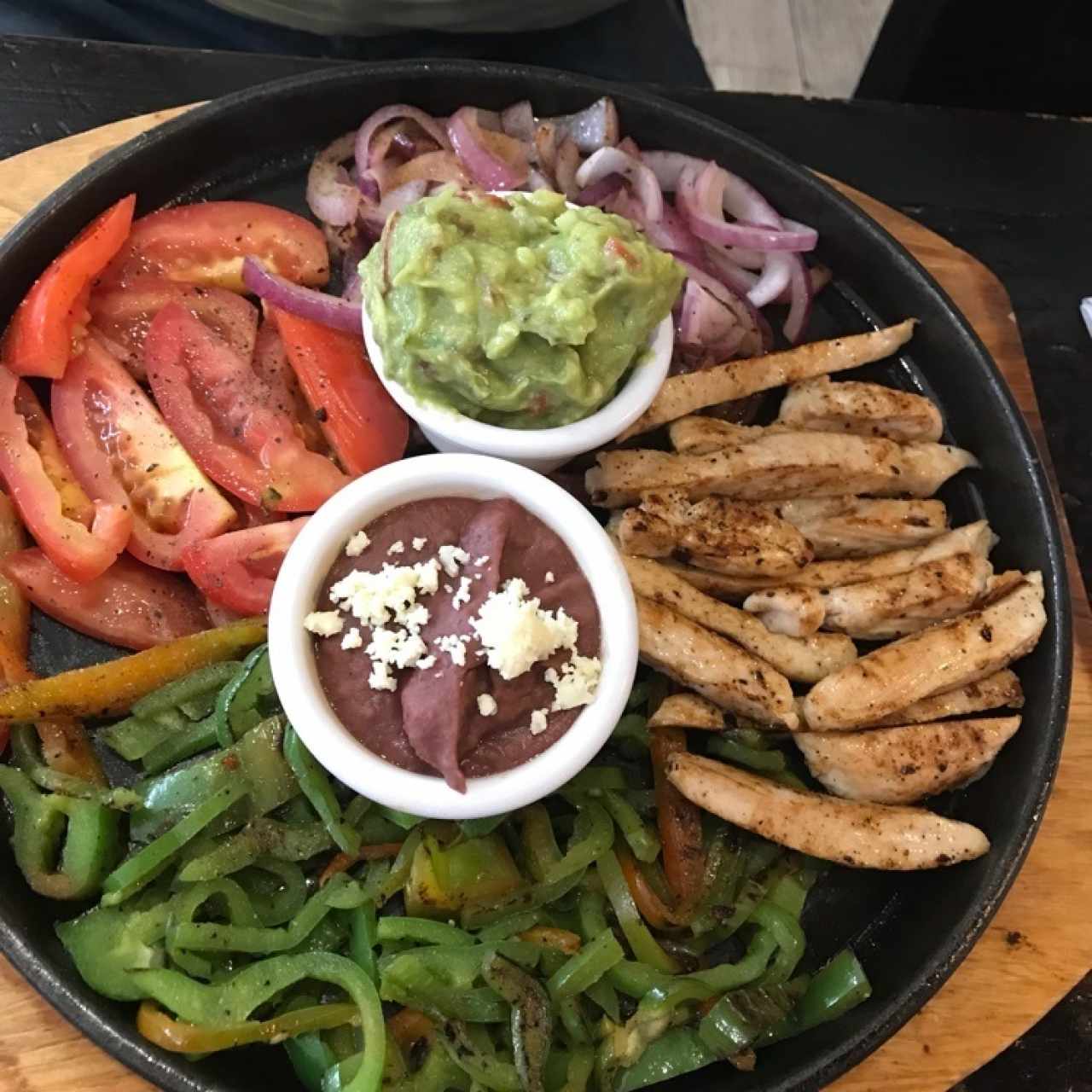 Fajitas de Pollo