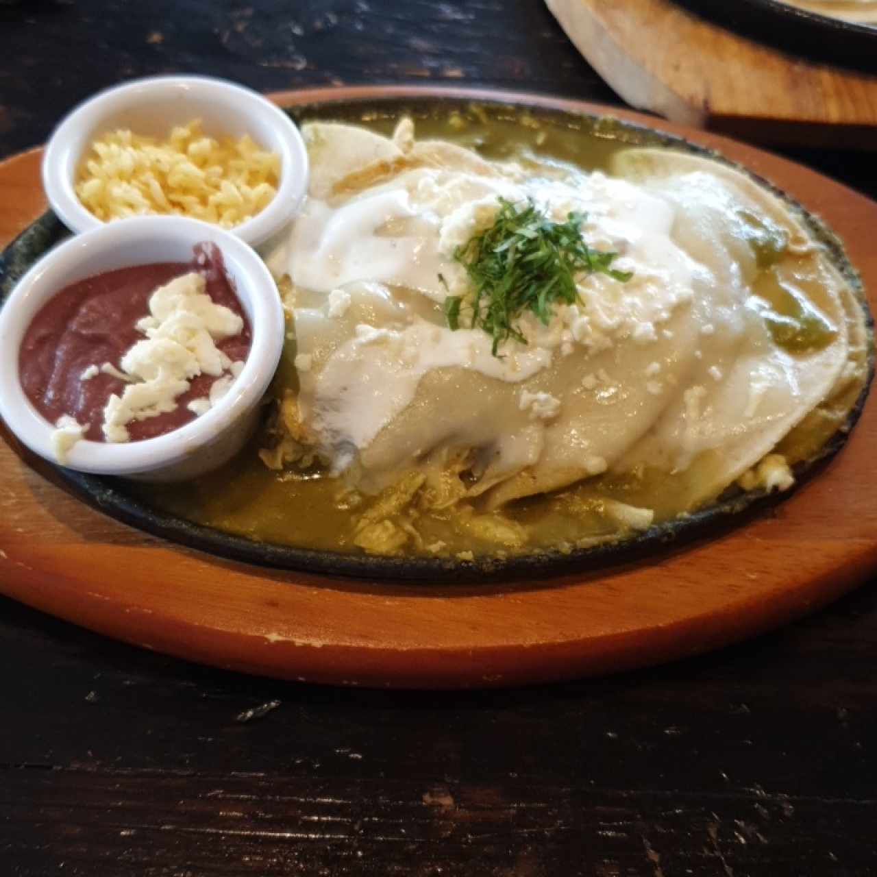 Enchilada de pollo