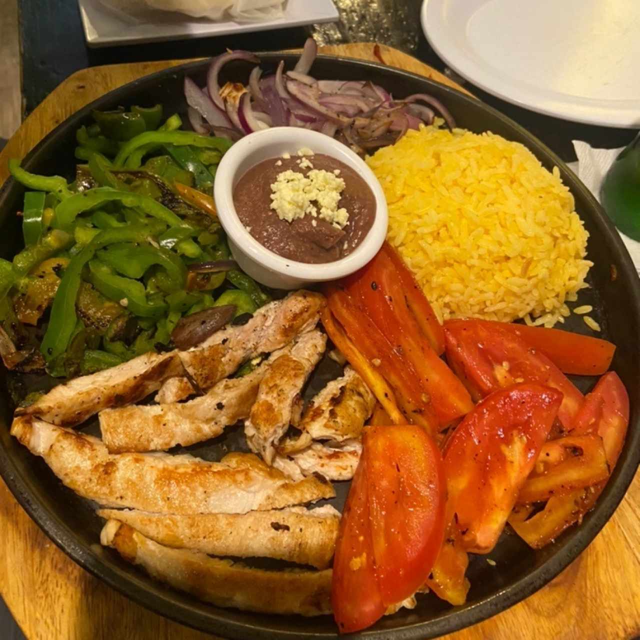 Fajita de pollo