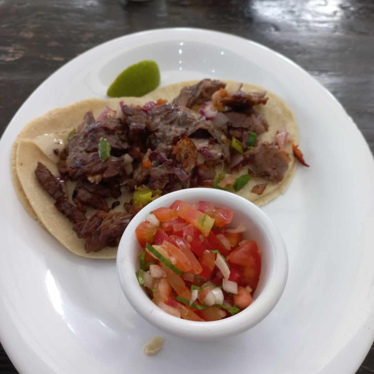 Taco de res