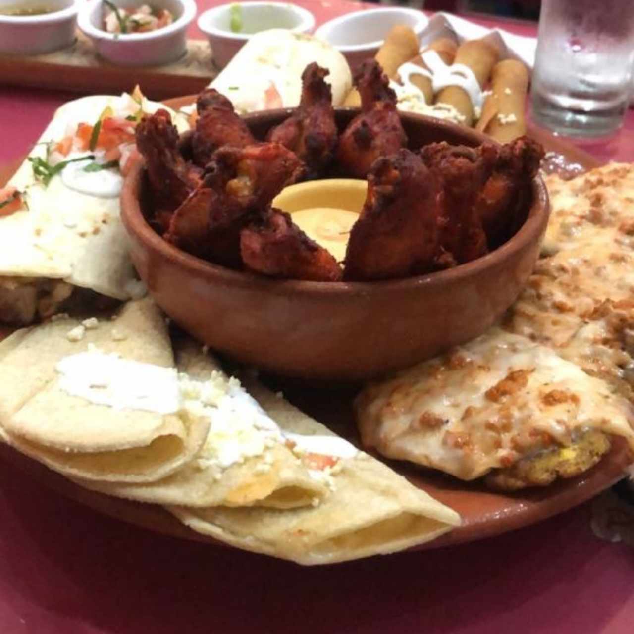 Bandeja Tacontento. 