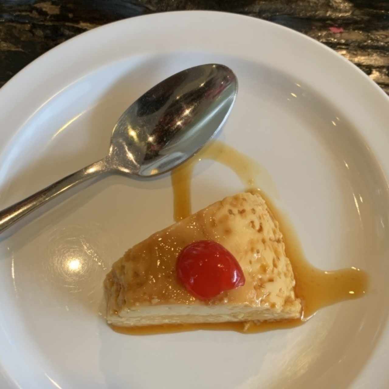 Flan de la casa