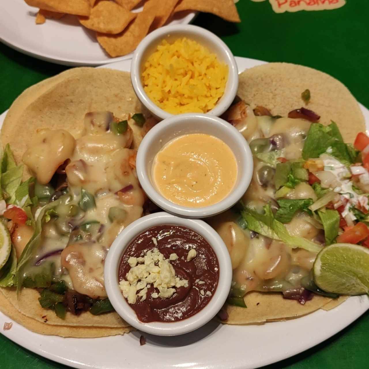 tacos de camarones